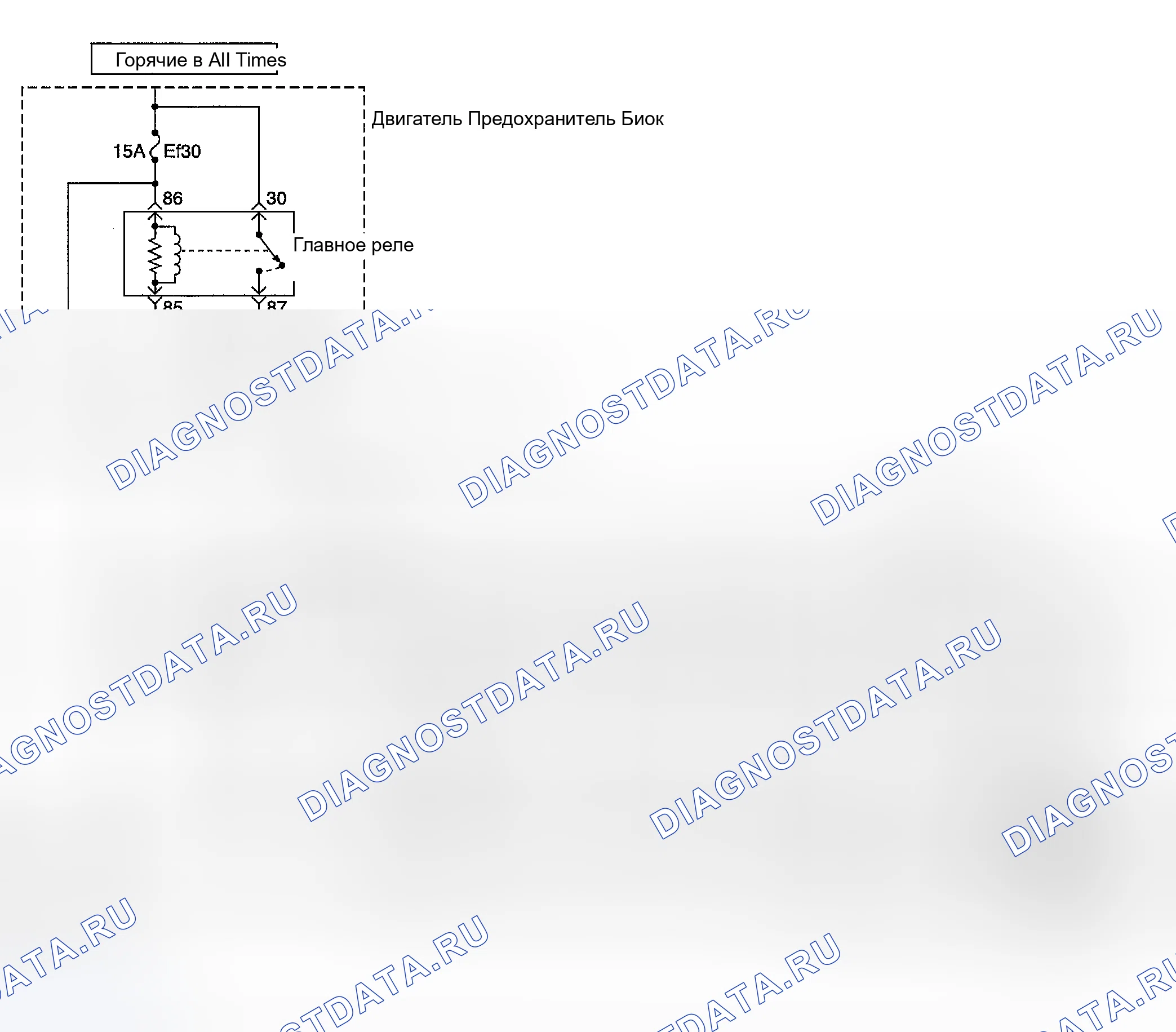 Рис. 168: расшифровка кода ошибки P0271: инжектор 4 с высоким входом. Suzuki Verona I