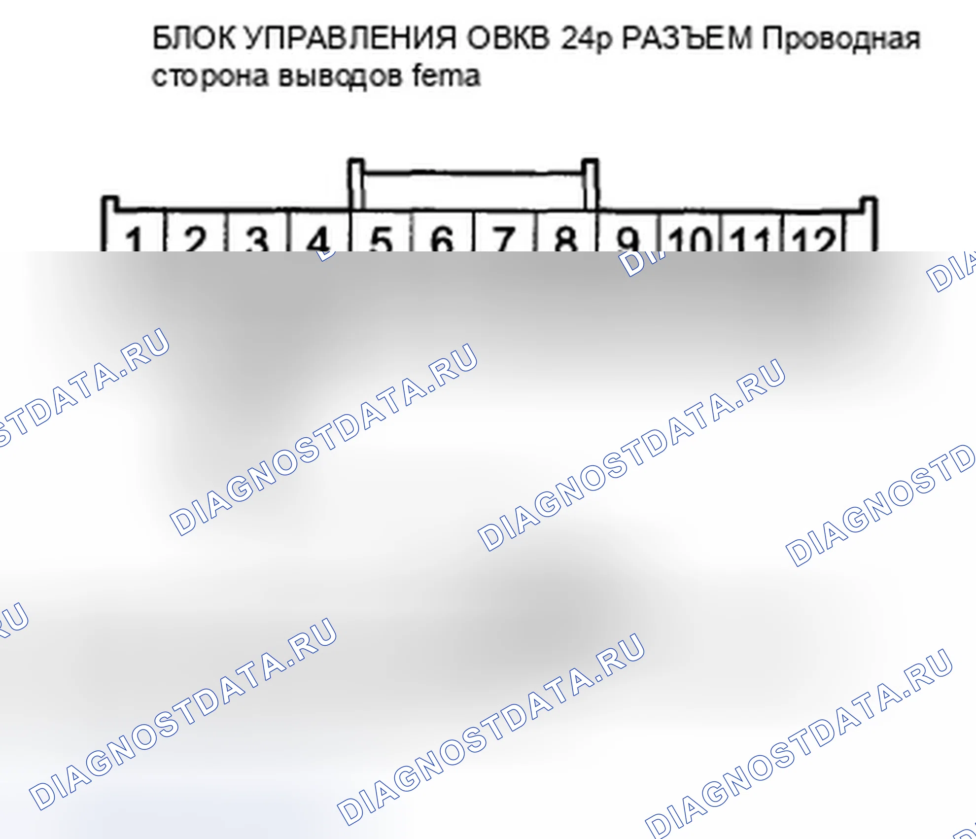 Рис. 12: Индикатор расшифровка кода ошибки 14: обрыв в цепи датчика температуры испарителя. Honda Accord VIII