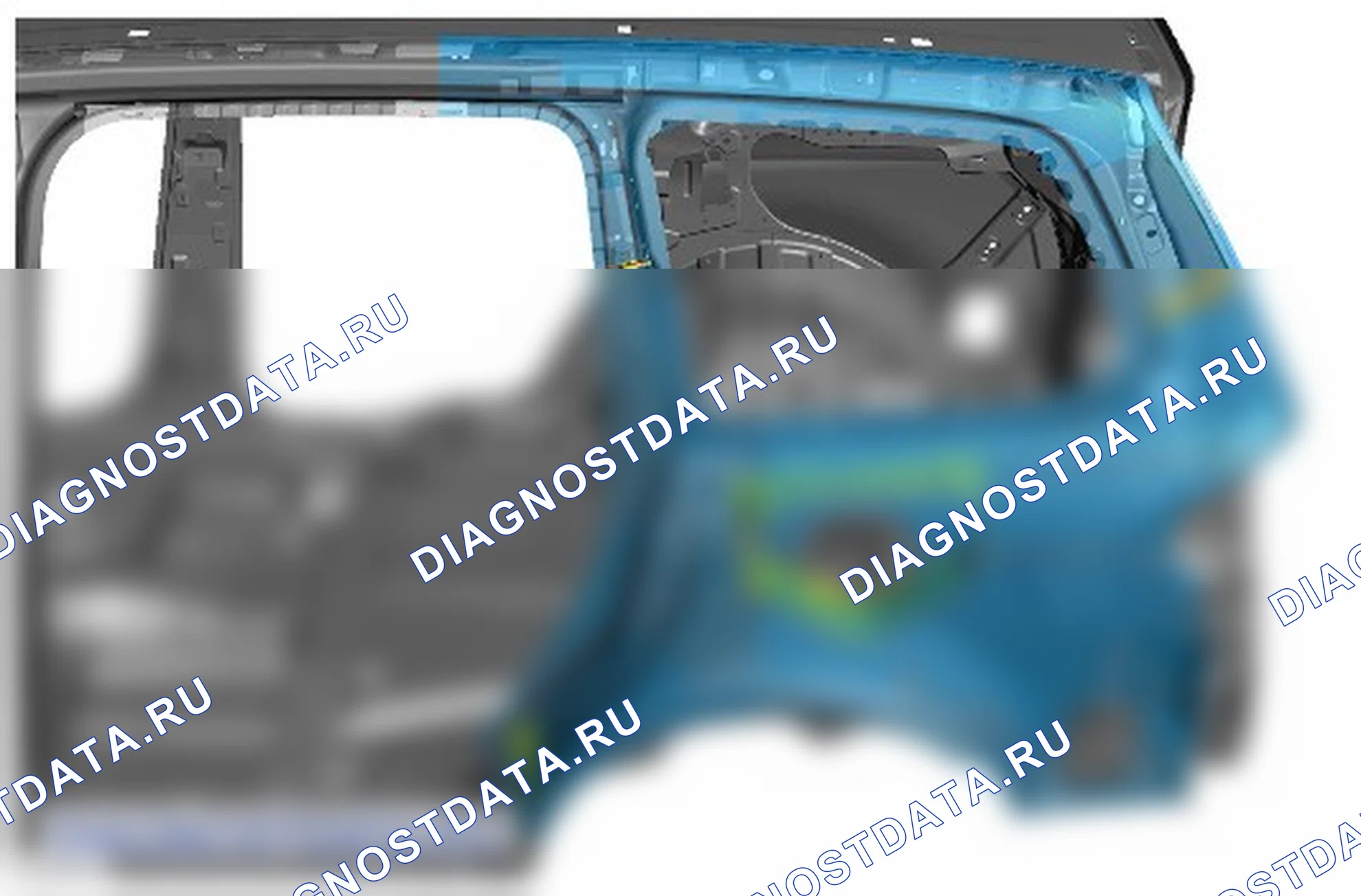 Как снять и установить панель задней боковой части кузова. Ford Galaxy III