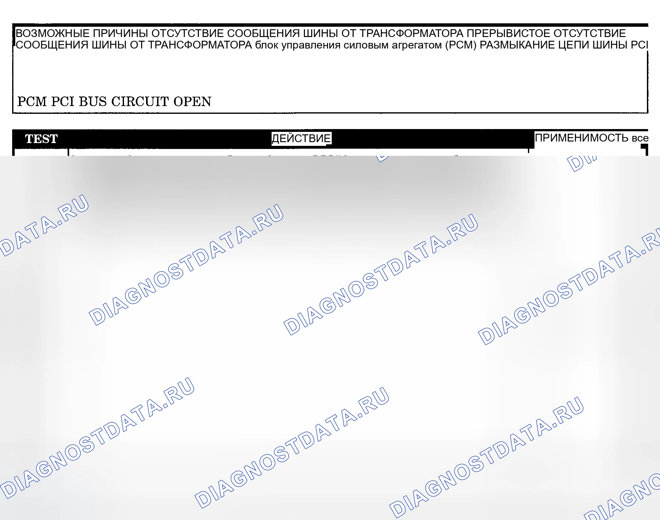 Рис. 285: расшифровка кода ошибки P1698: НЕТ СООБЩЕНИЯ ШИНЫ ОТ блок управления трансмиссией (TCM) (блок управления трансмиссией). Dodge Pickup R1500 