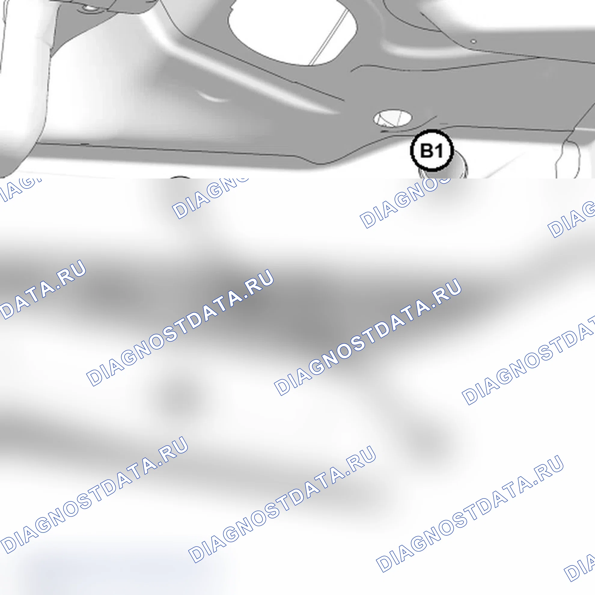 Описание кузовных компонентов, устанавливаемых на ремонтный стенд. Renault Clio III