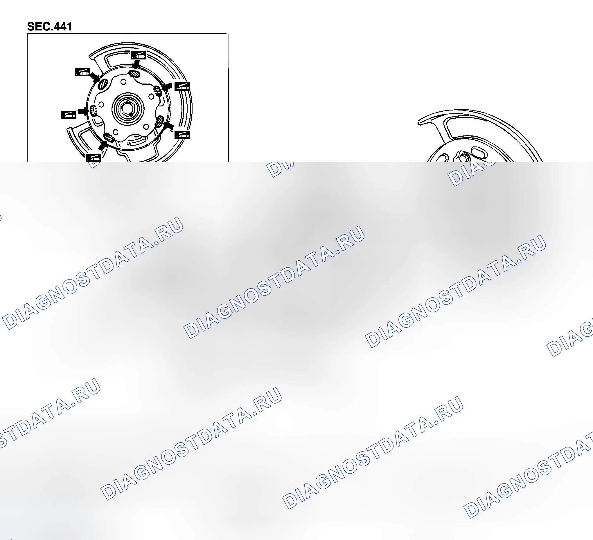 Рис. 53: КОМПОНЕНТЫ. Infiniti G35 III