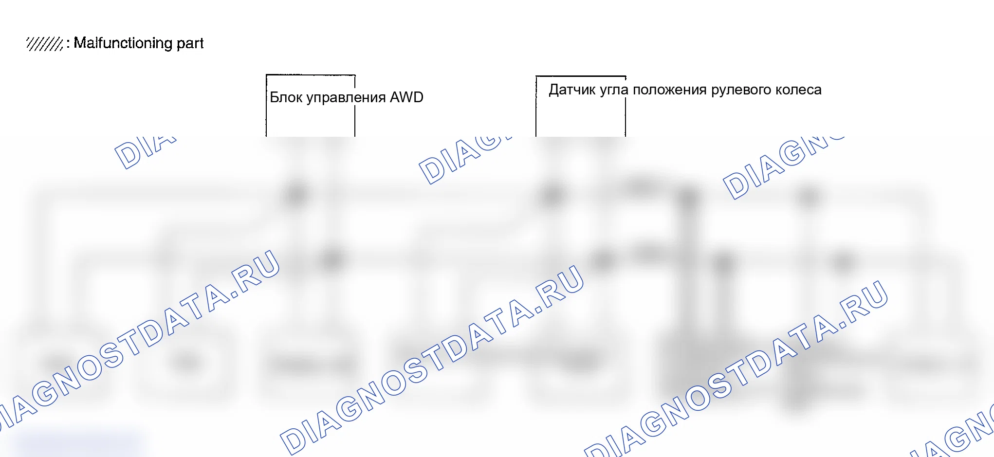 Рис. 265: ПРОВЕРКА ЦЕПИ УНИФИЦИРОВАННОГО ИЗМЕРИТЕЛЬНОГО ПРИБОРА И УСИЛИТЕЛЯ ПЕРЕМЕННОГО ТОКА. Infiniti FX35 I