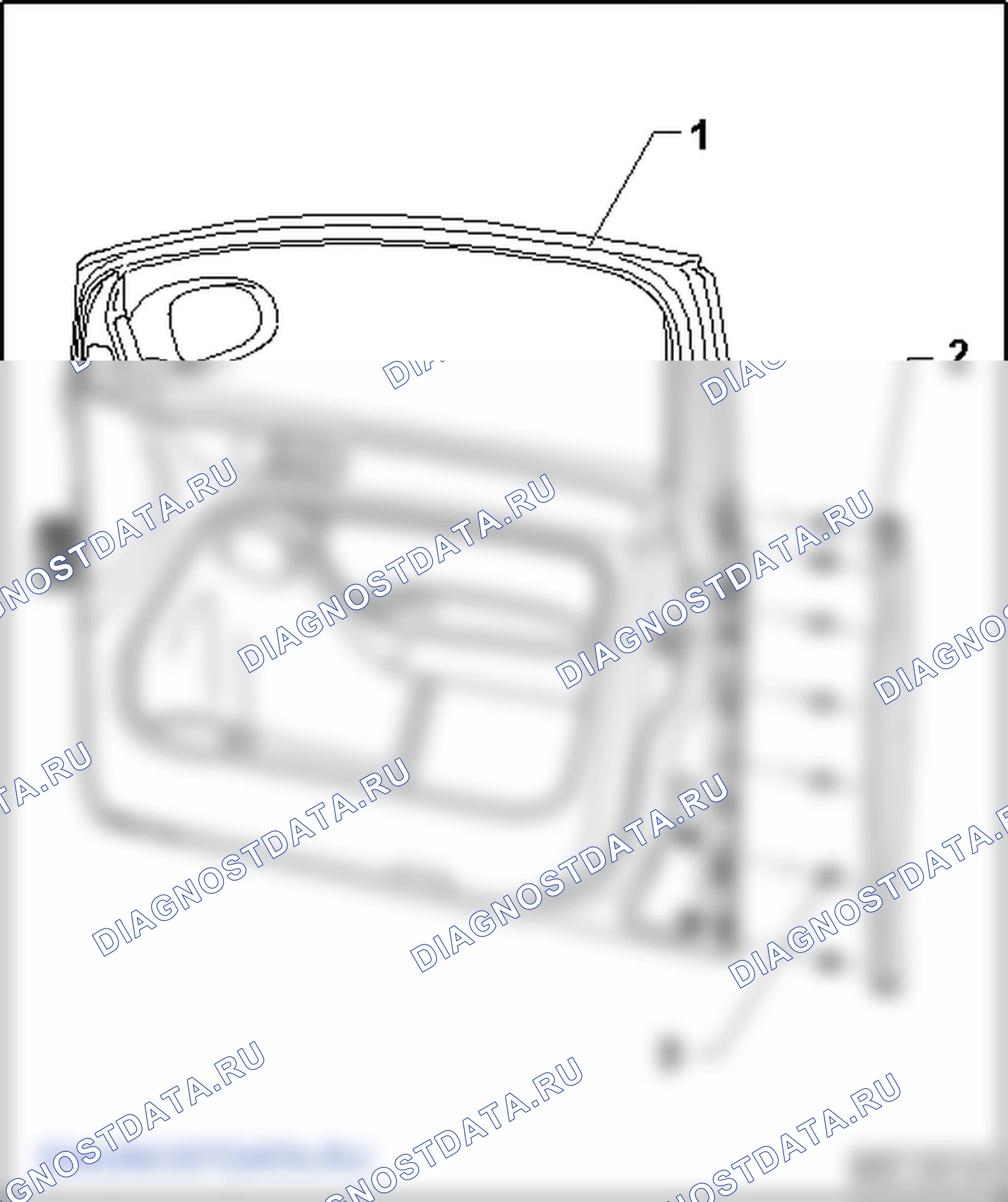 Передняя дверь. Volkswagen Golf Plus I