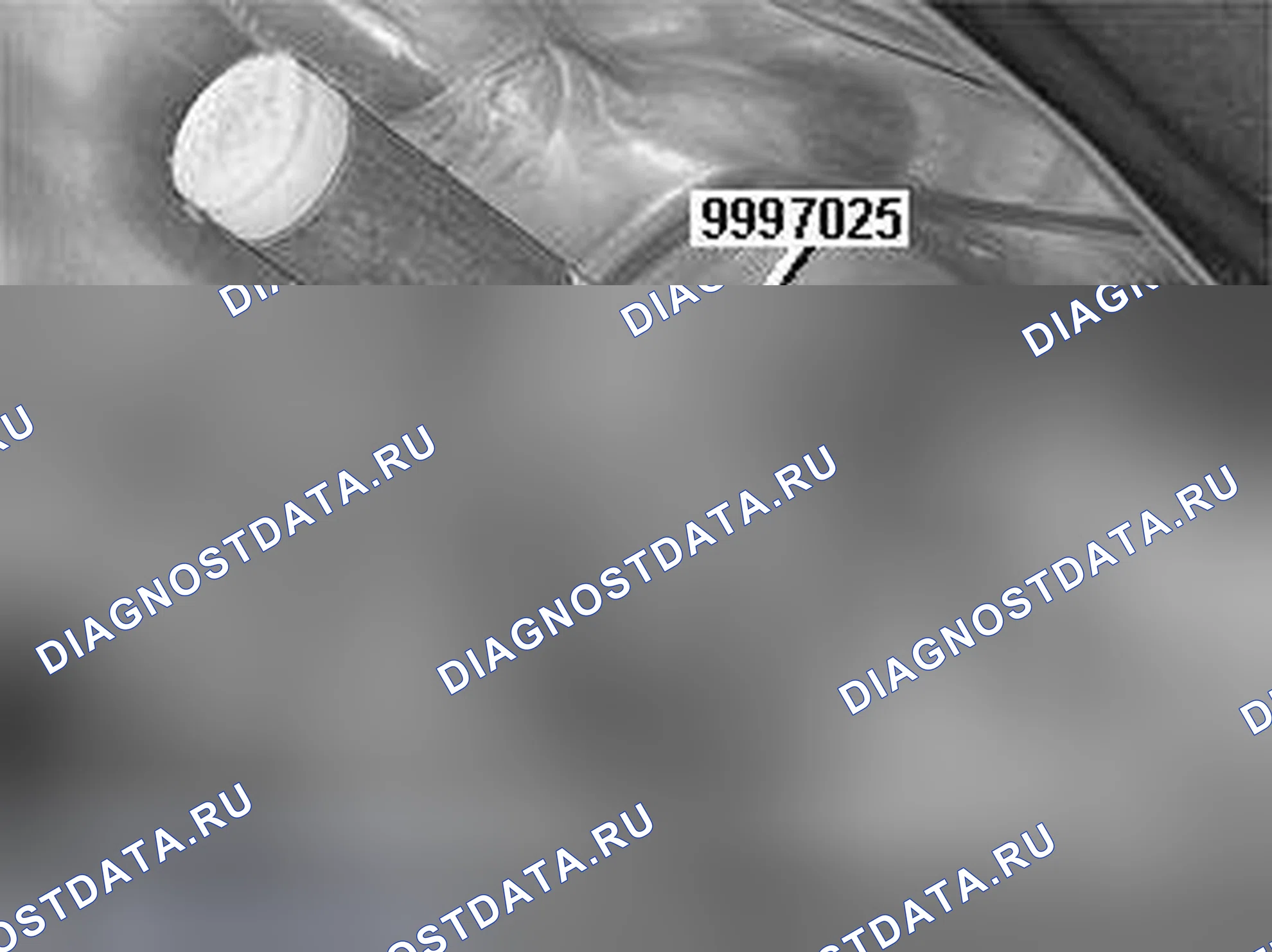 Рис. 255: Установка пломбы. Volvo V70 II