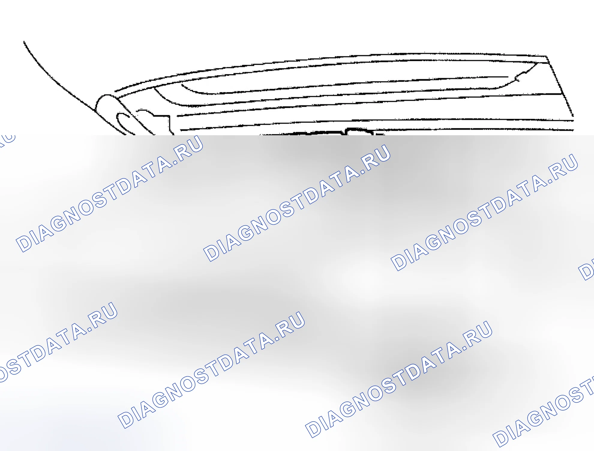 Рис. 6: Передняя часть. Jaguar XKR I