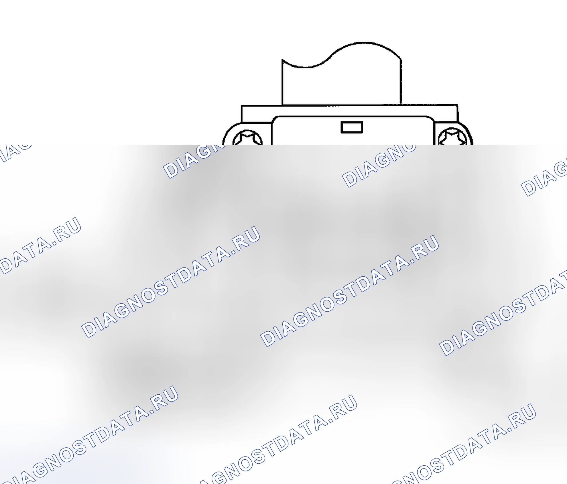 Рис. 6: ИСПЫТАНИЕ E: НАСОС ПЕРЕДНЕГО ПРОМЫВНОГО АППАРАТА НЕ РАБОТАЕТ. Ford Expedition I