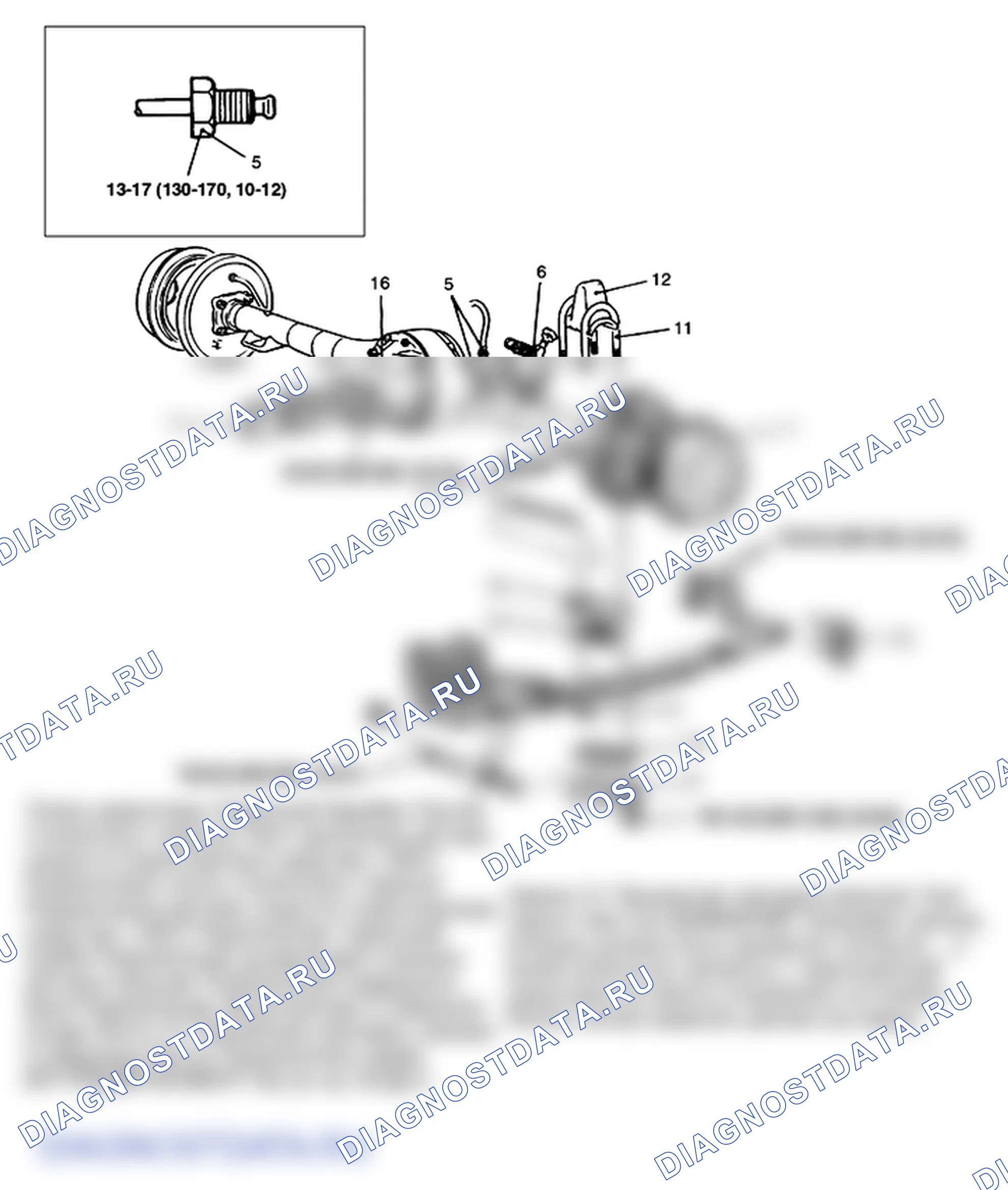Расположение компонентов и компонентов. Hyundai H-1 A1