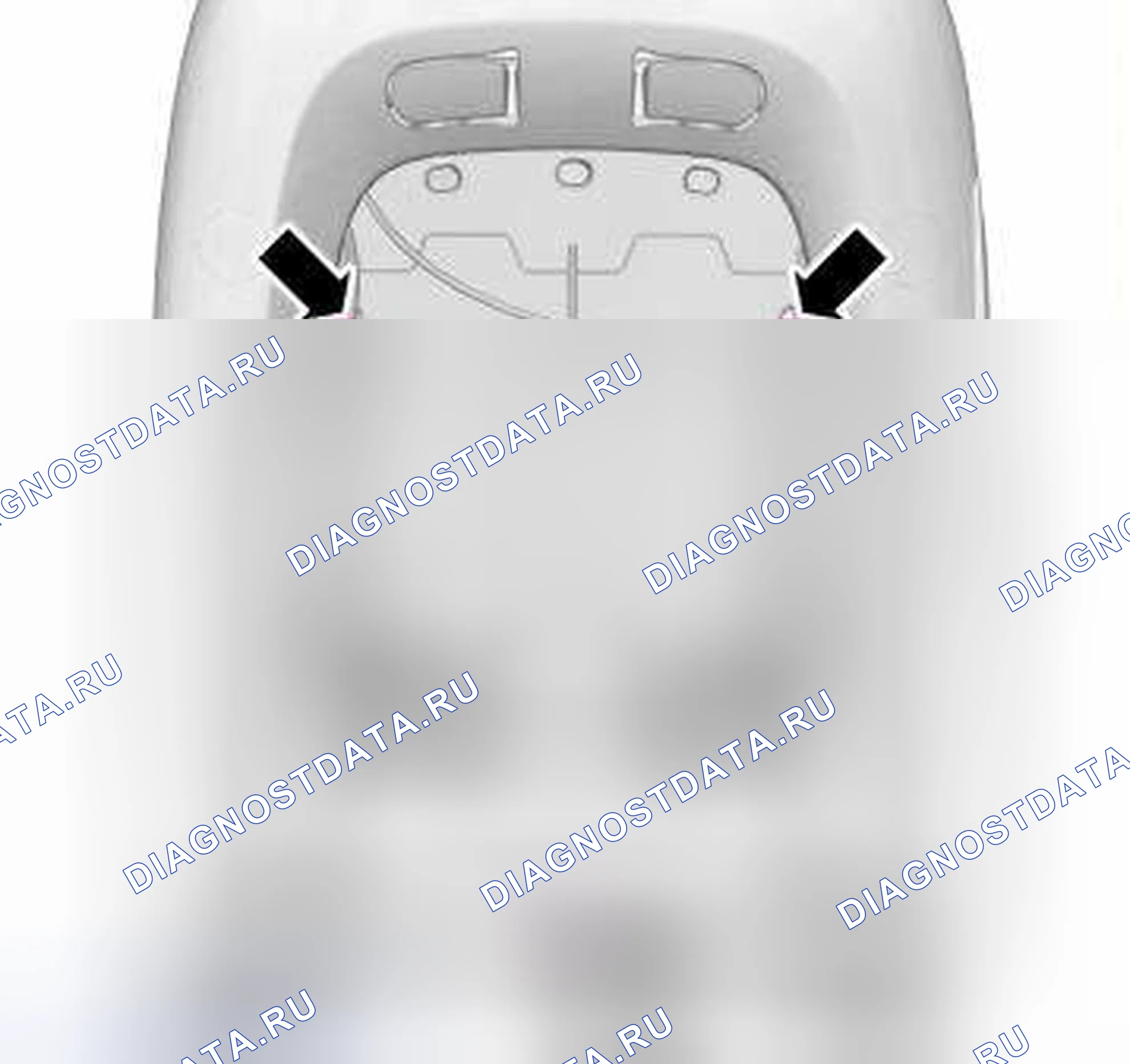 Рис. 6: ДЕМОНТАЖ. Volvo S40 II рестайлинг