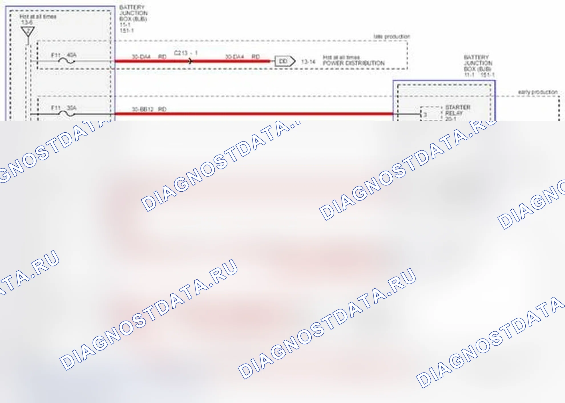Рис. 276: F3, F10, F11. Ford Transit Connect I рестайлинг