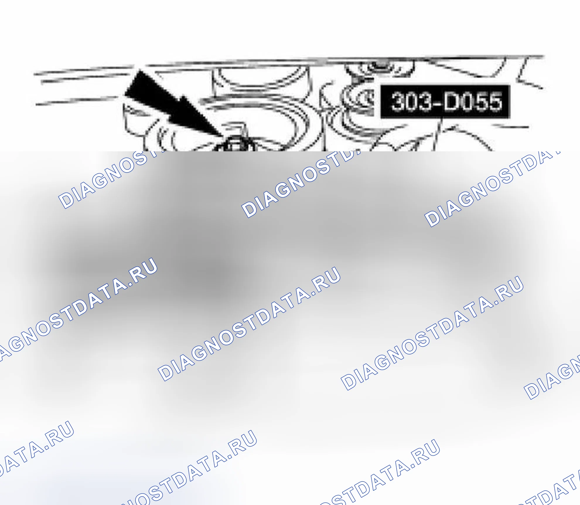 Рис. 151: Позиции 3 и 2: Болт и шайба шкива коленчатого вала Примечание по установке. Ford Pickup F150 