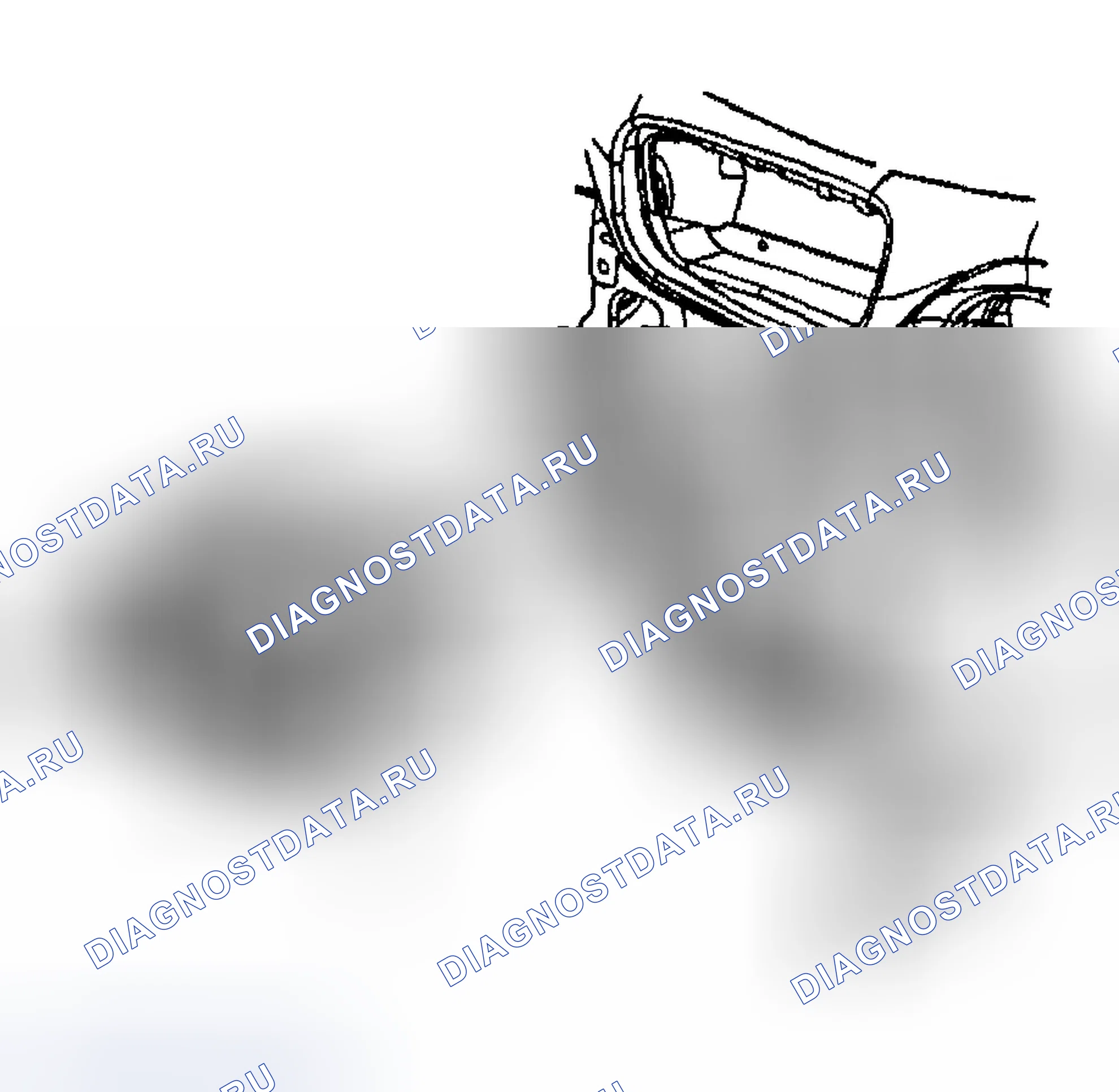 Рис. 102: Порядок демонтажа. Chevrolet TrailBlazer I
