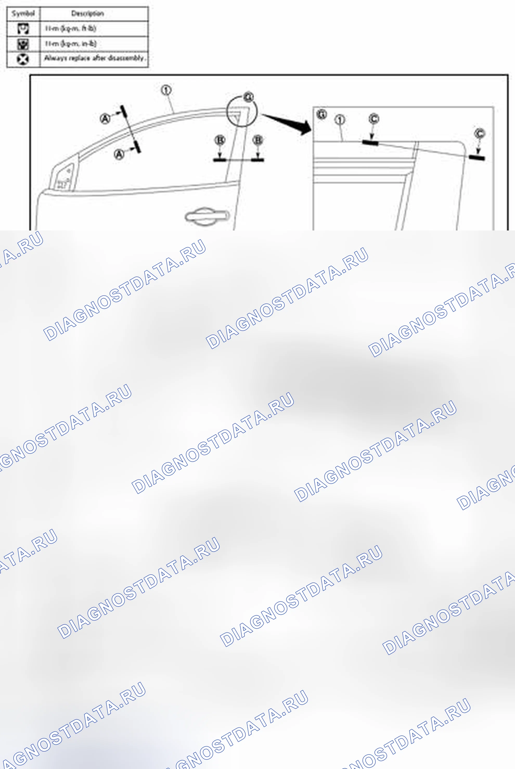 Рис. 41: УСТАНОВКА. Nissan Sentra B17 рестайлинг