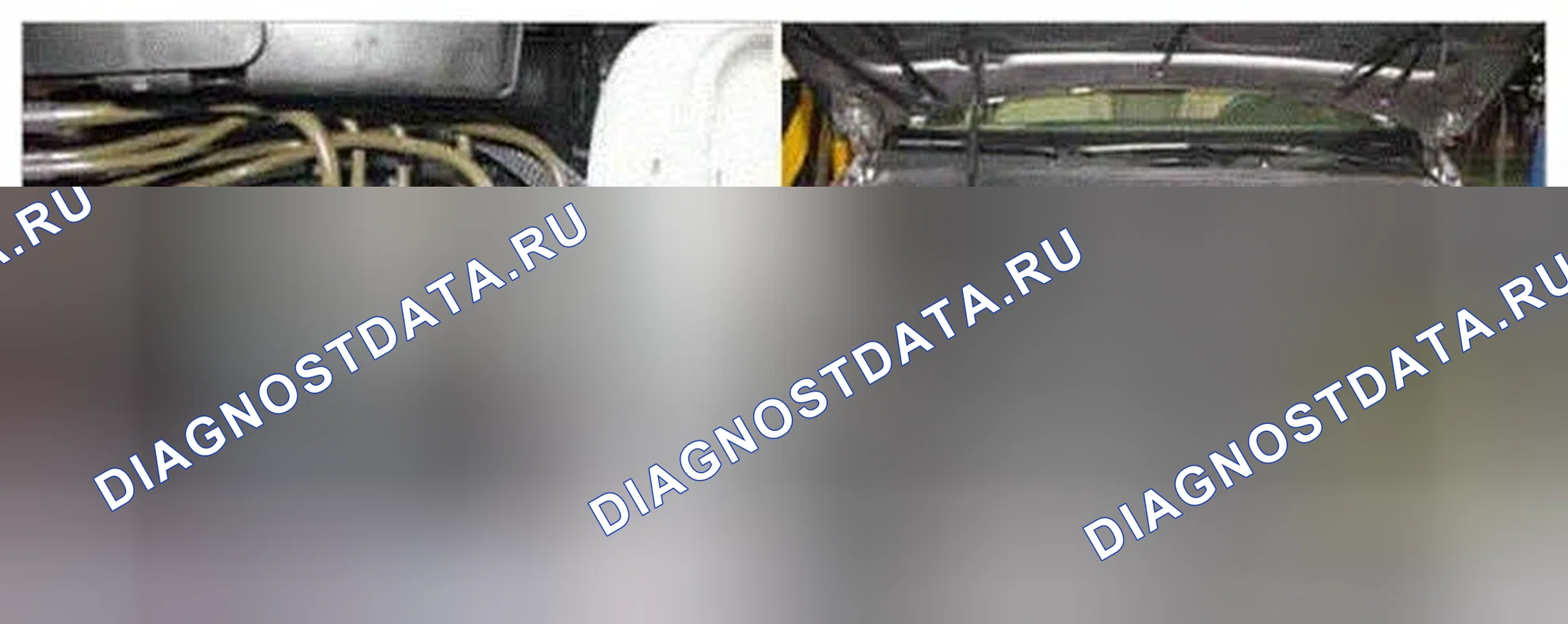 Рис. 196: Расположение компонентов. Hyundai Genesis I рестайлинг