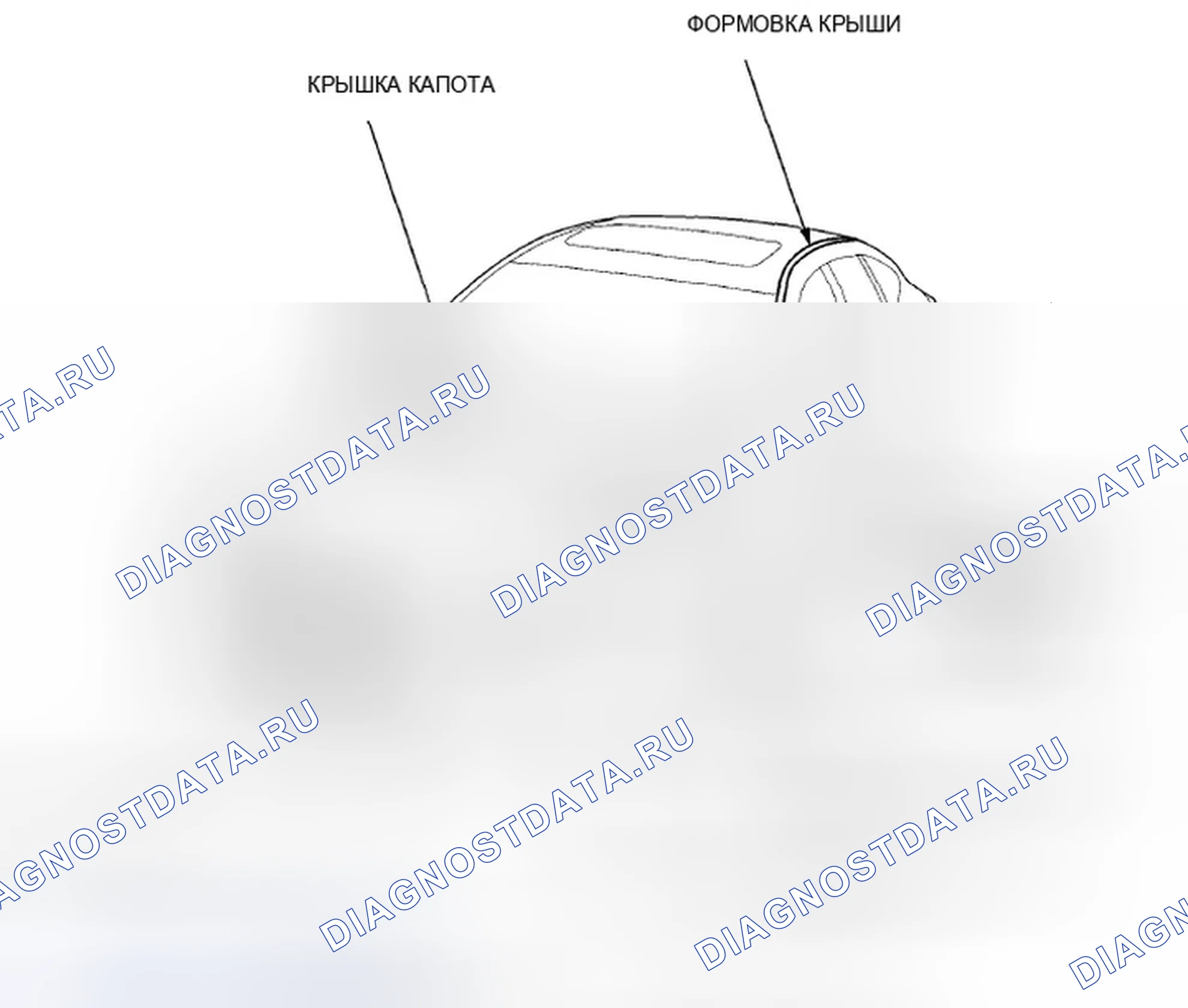 Рис. 222: Передняя часть. Honda Crosstour I