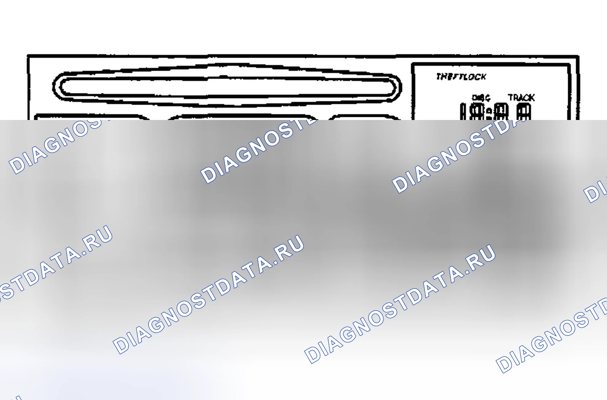 Рис. 130: Работа радио / аудиосистемы - Управление радио (RPO UNO) - Monsoon ® AM-FM Stereo с проигрыванием компакт-дисков. Lexus LX J100 рестайлинг