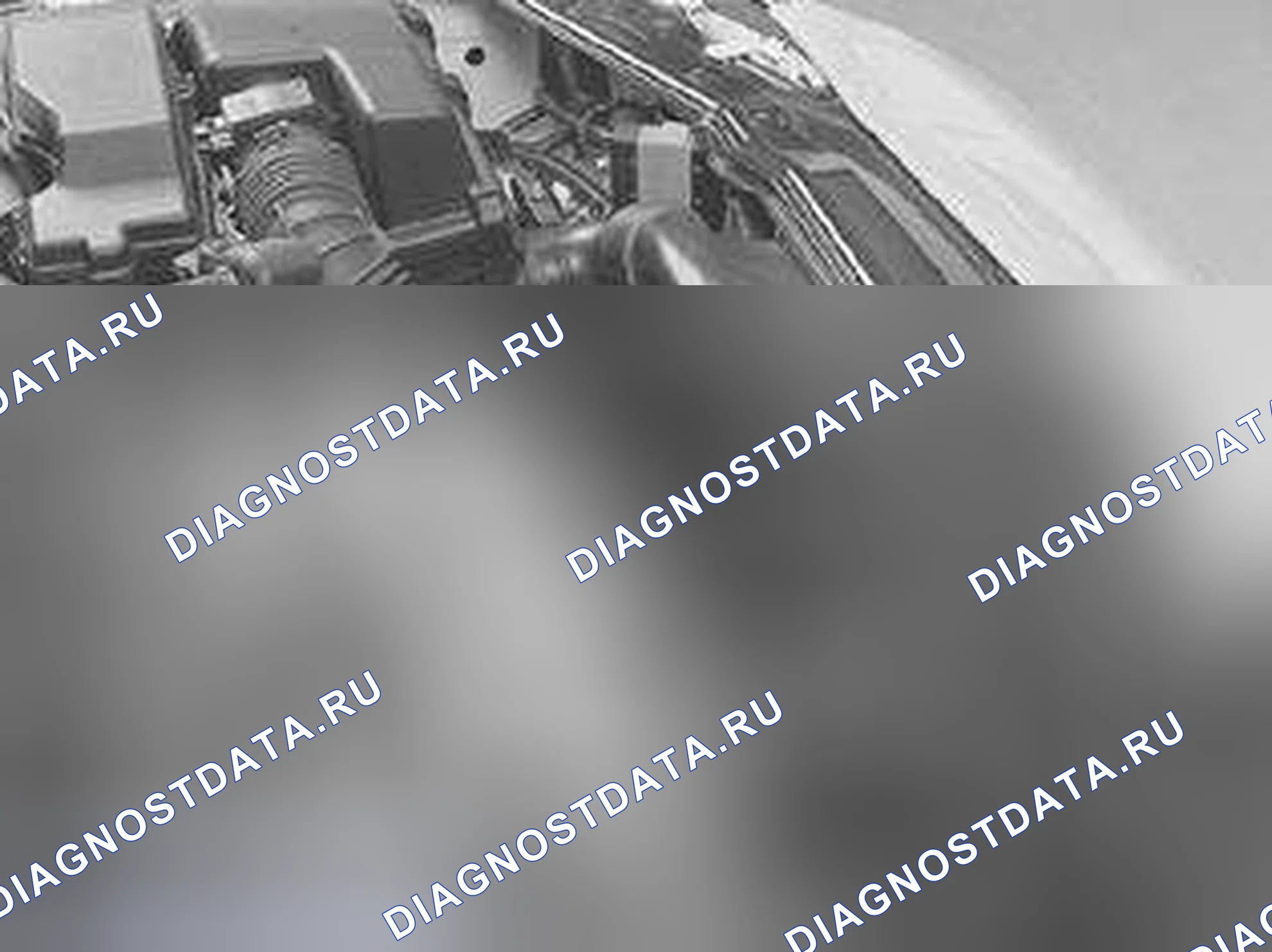 Рис. 305: Снять вентилятор охлаждения двигателя (управление вентилятором). Volvo V70 II