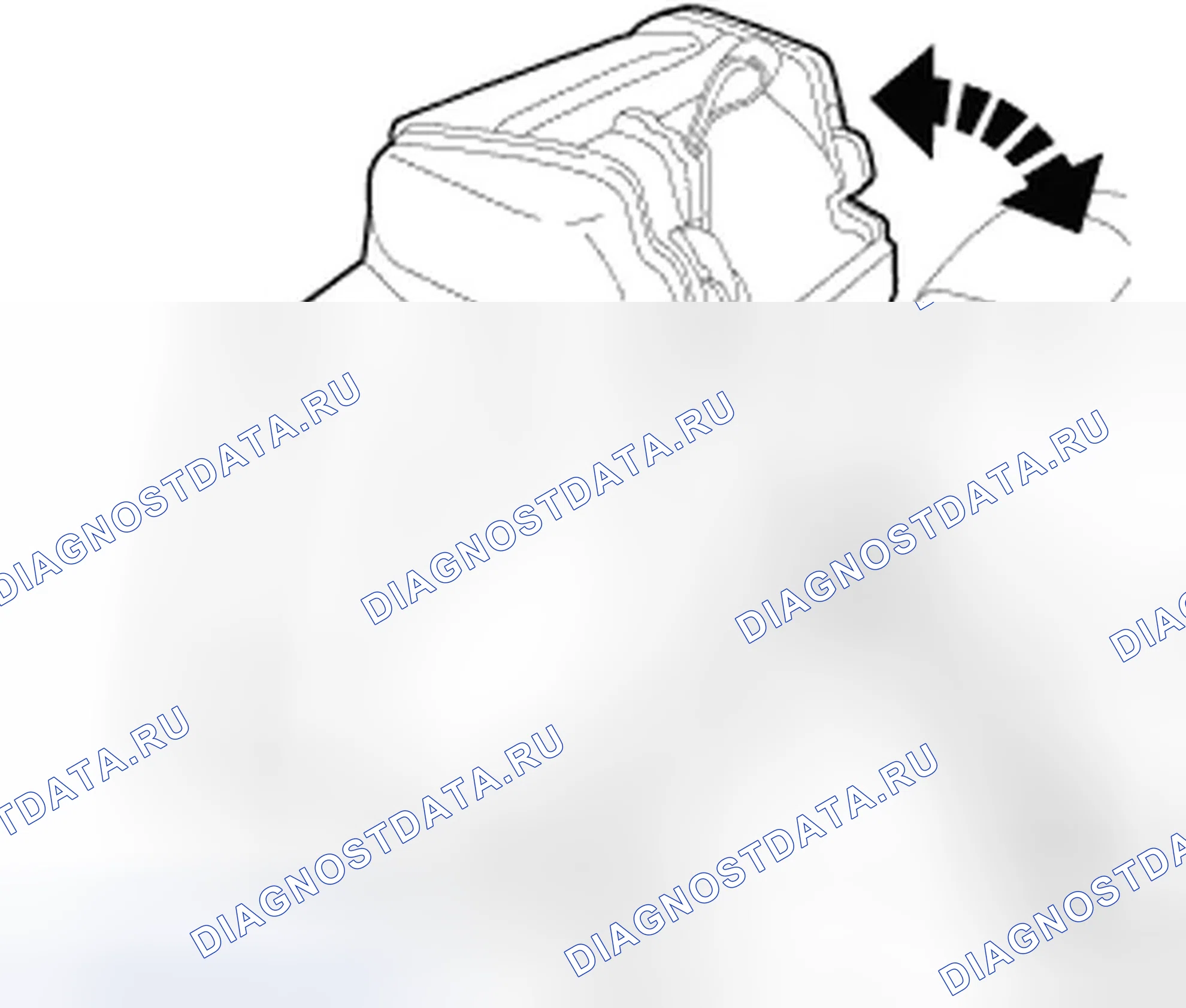 Рис. 30: Внешняя защелка. Jeep Commander I
