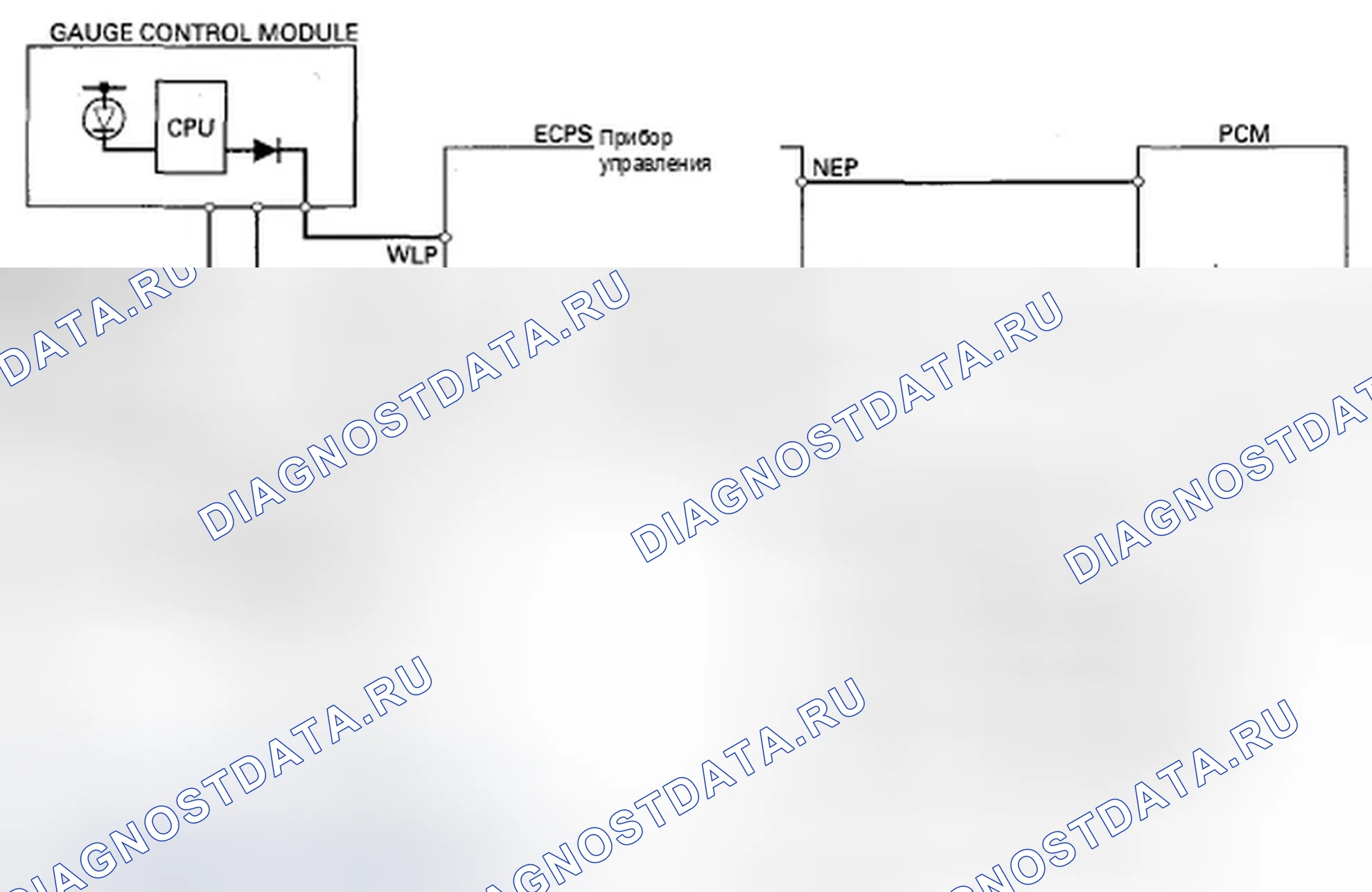 Рис. 6: Блок управления ECPS. Acura ZDX I