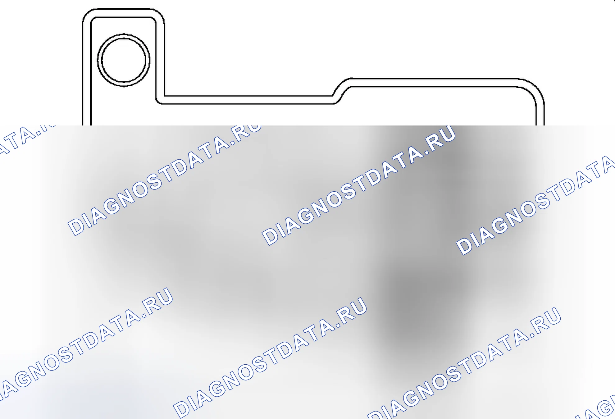 Рис. 1: Блок предохранителей X50A - наклейка под капотом. Chevrolet Equinox II