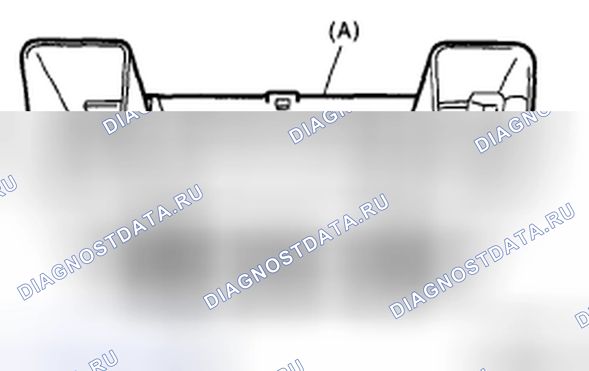 Рис. 12: ДЕМОНТАЖ. Subaru Outback BP рестайлинг
