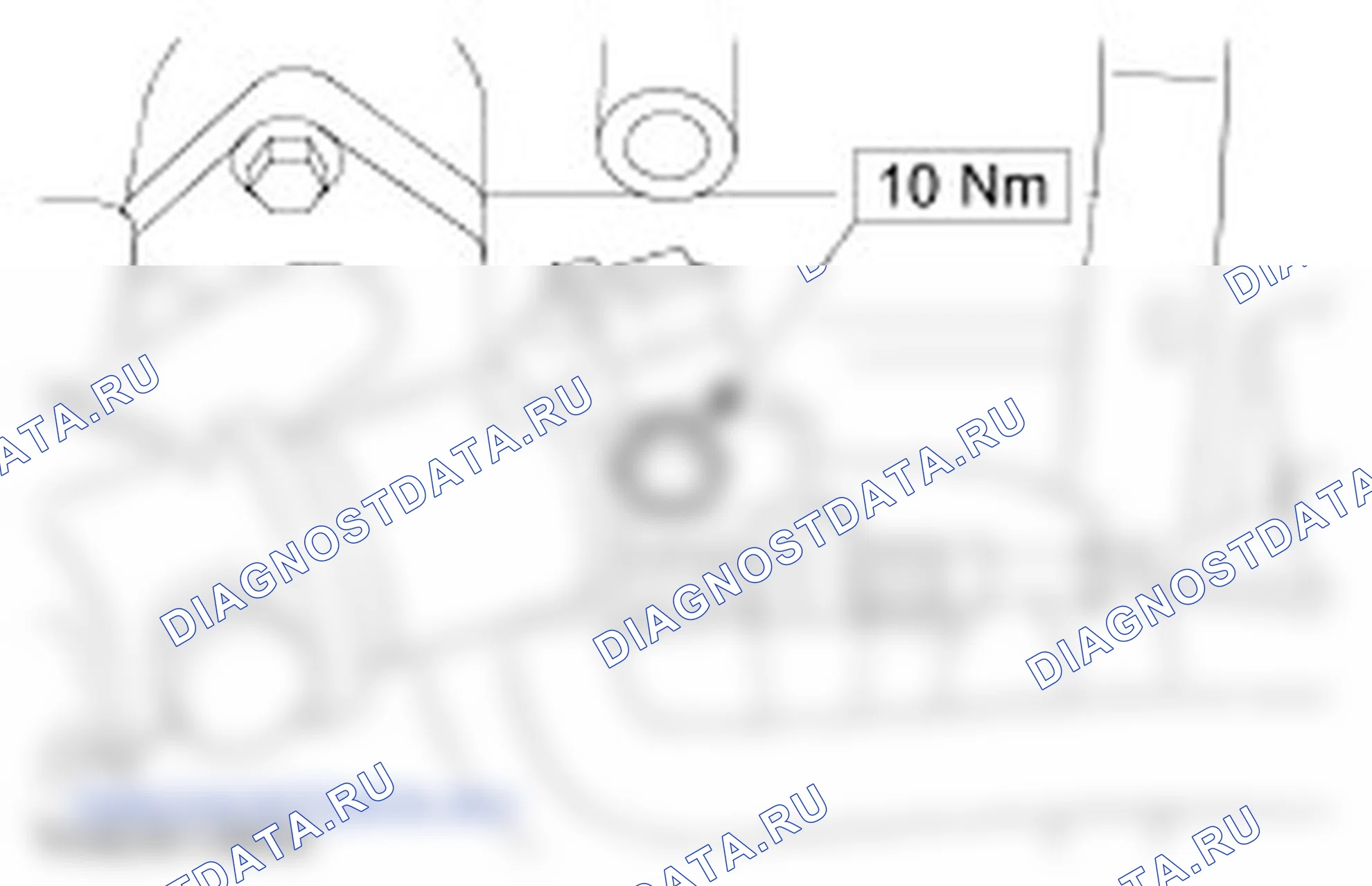 Как снять и установить Жгут проводов для зарядки топливом. Ford Ikon I