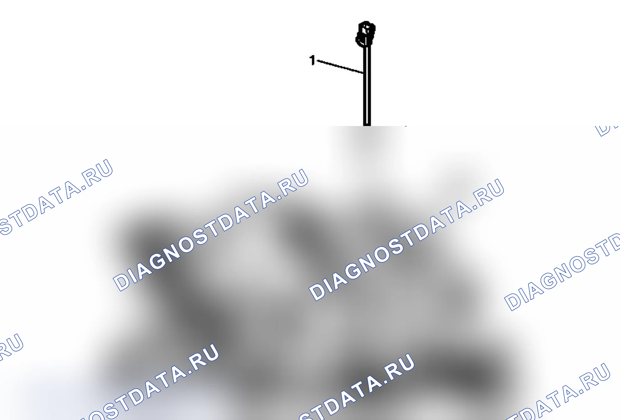 Рис. 149: Замена датчика температуры рециркуляционного клапана отработавших газов - положение 2. GMC Sierra 2500 HD 