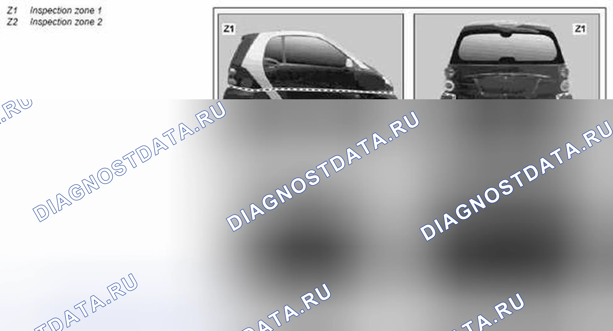 Рис. 8: Примечания по диагностике лакокрасочных материалов - AH98,00-хтагx1-xтагх2 P-0002 01MCC. Kia Soul I
