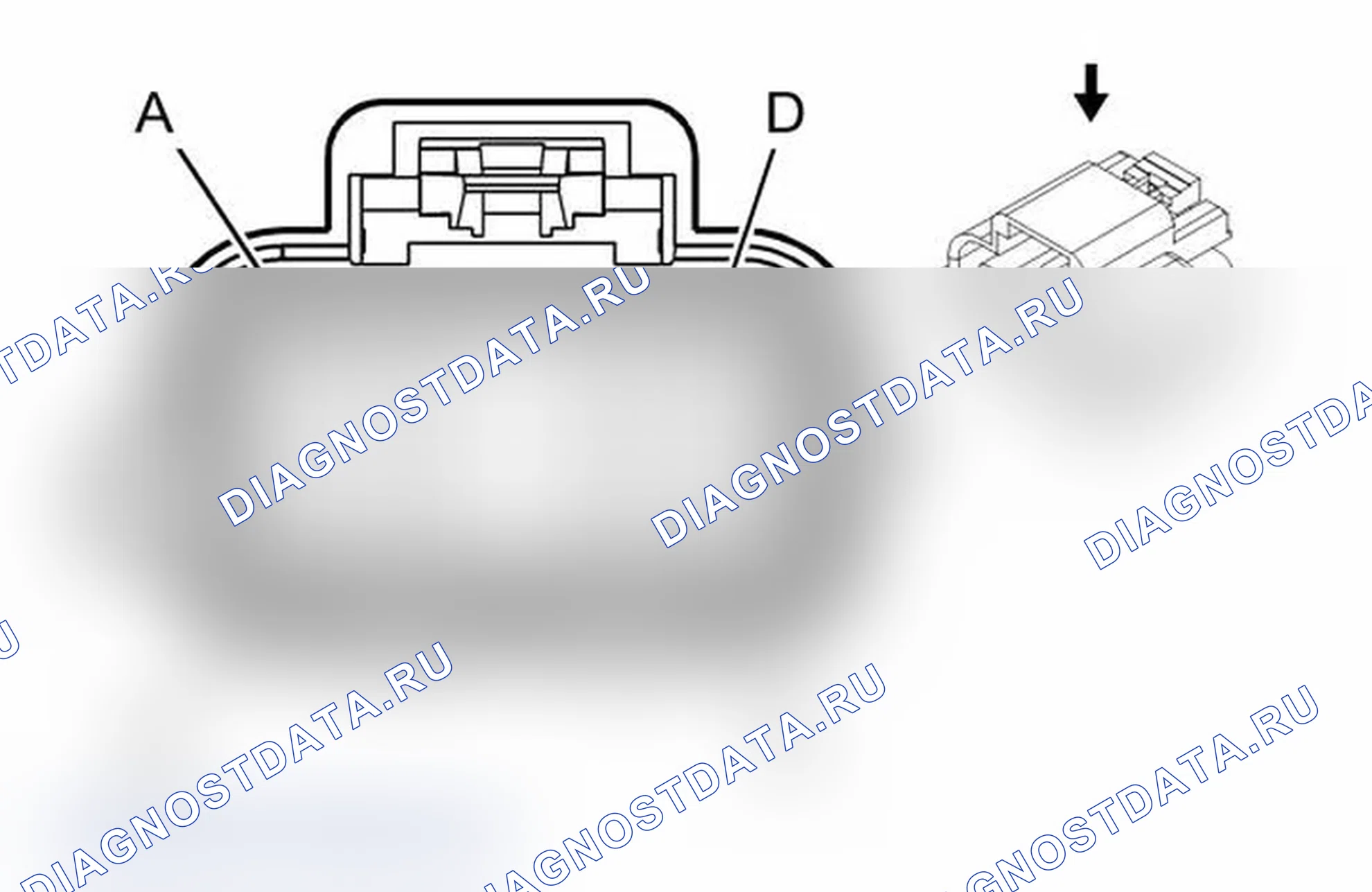 Рис. 218: Соединительный блок - Задние фонари X1. Chevrolet Silverado 3500 HD 