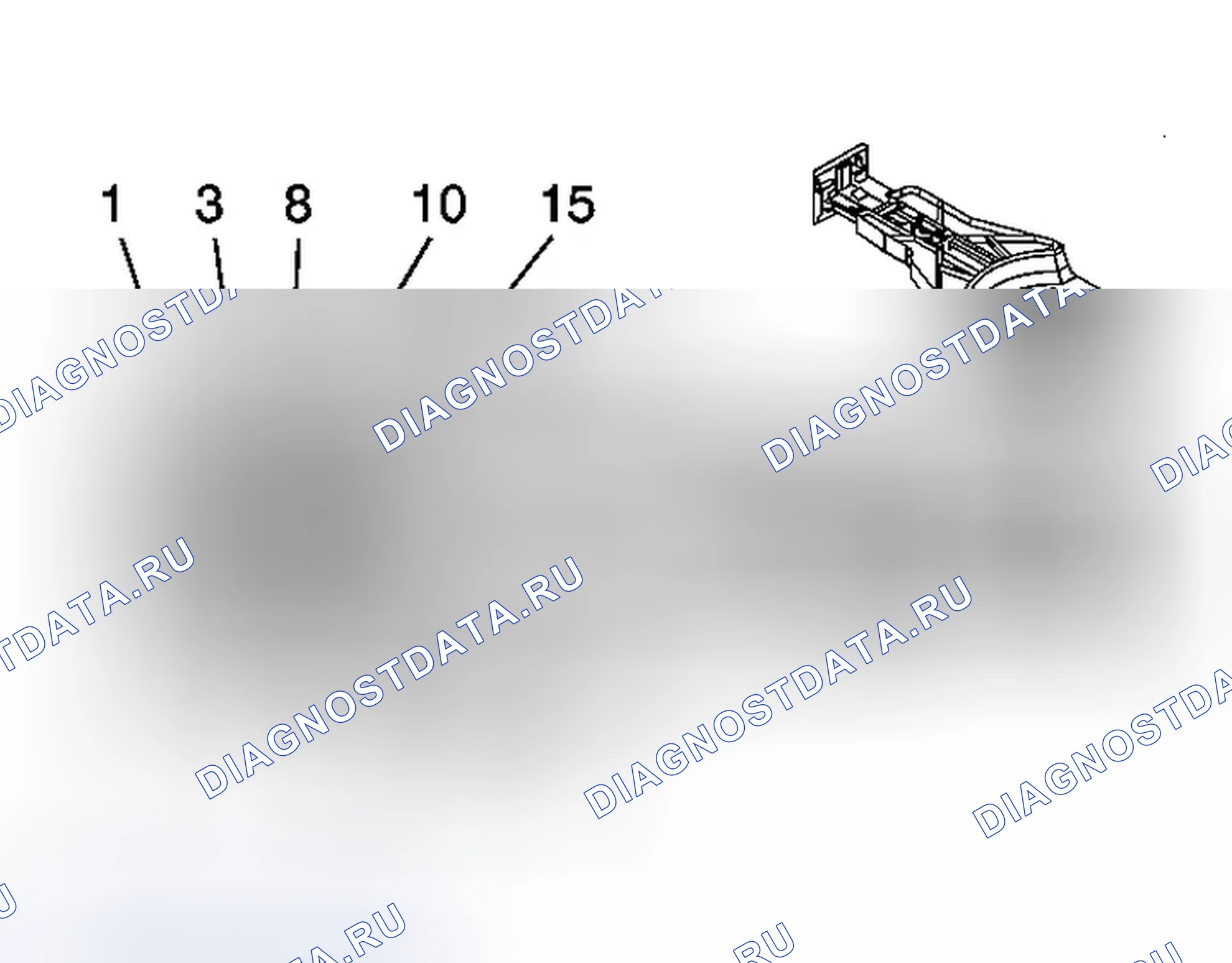 Рис. 47: Жгут передачи X400 к передаче (MYC). Chevrolet Corvette C6
