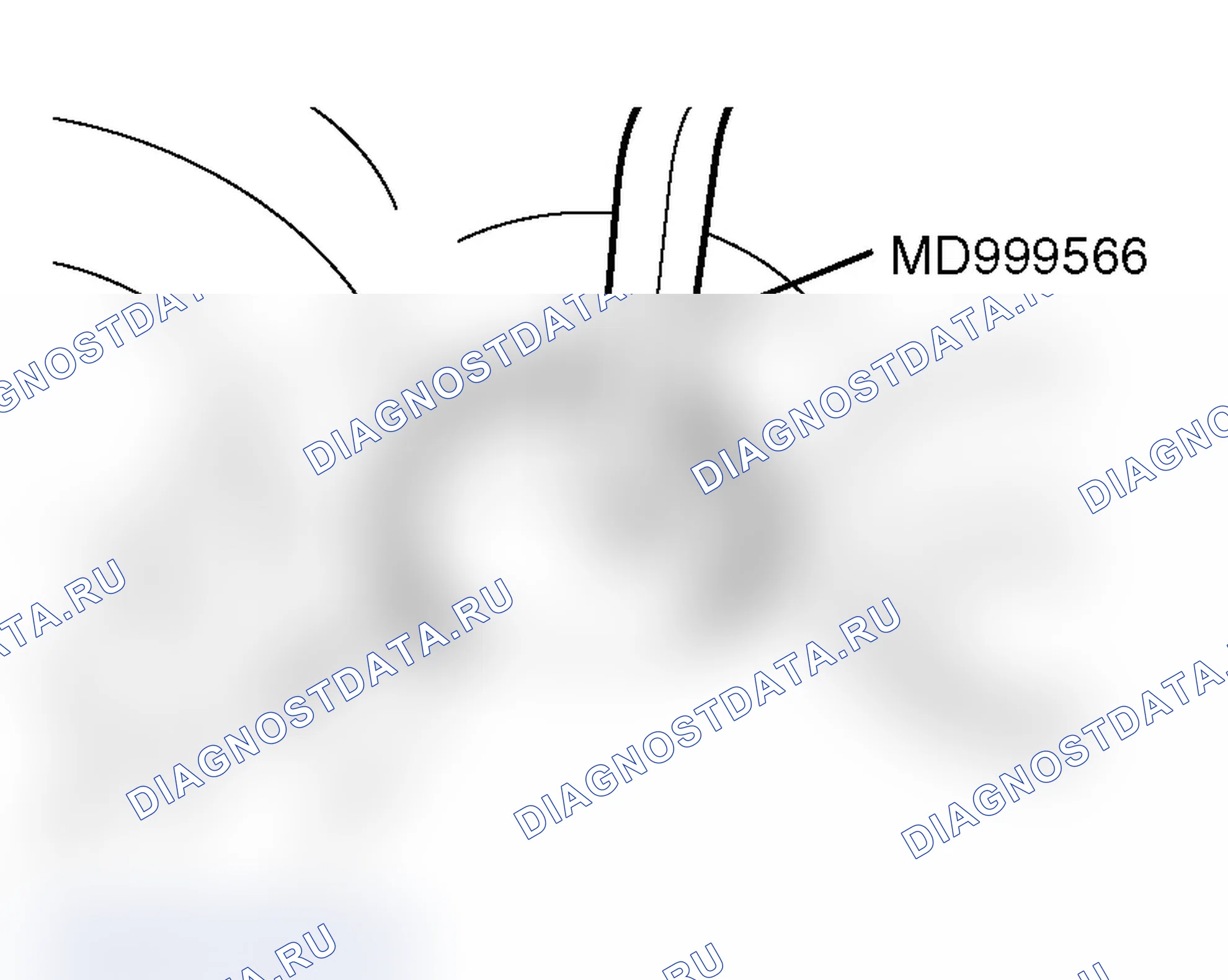 Рис. 600: <<B>> СНЯТИЕ НАРУЖНОЙ ОБОЙМЫ. Mitsubishi Lancer Ralliart IX рестайлинг