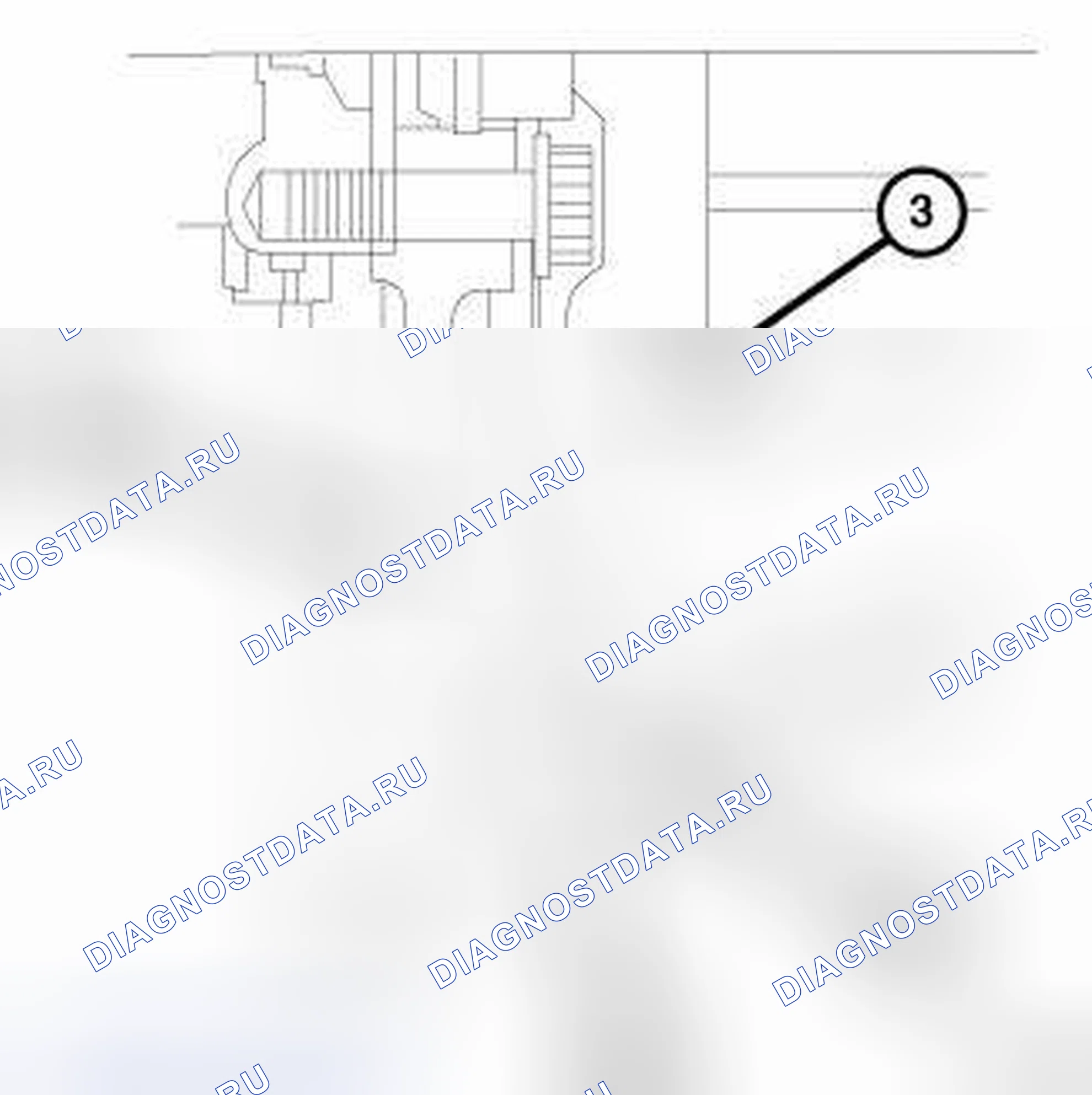 Рис. 321: ДЕМОНТАЖ. RAM Cab & Chassis 3500 HD I