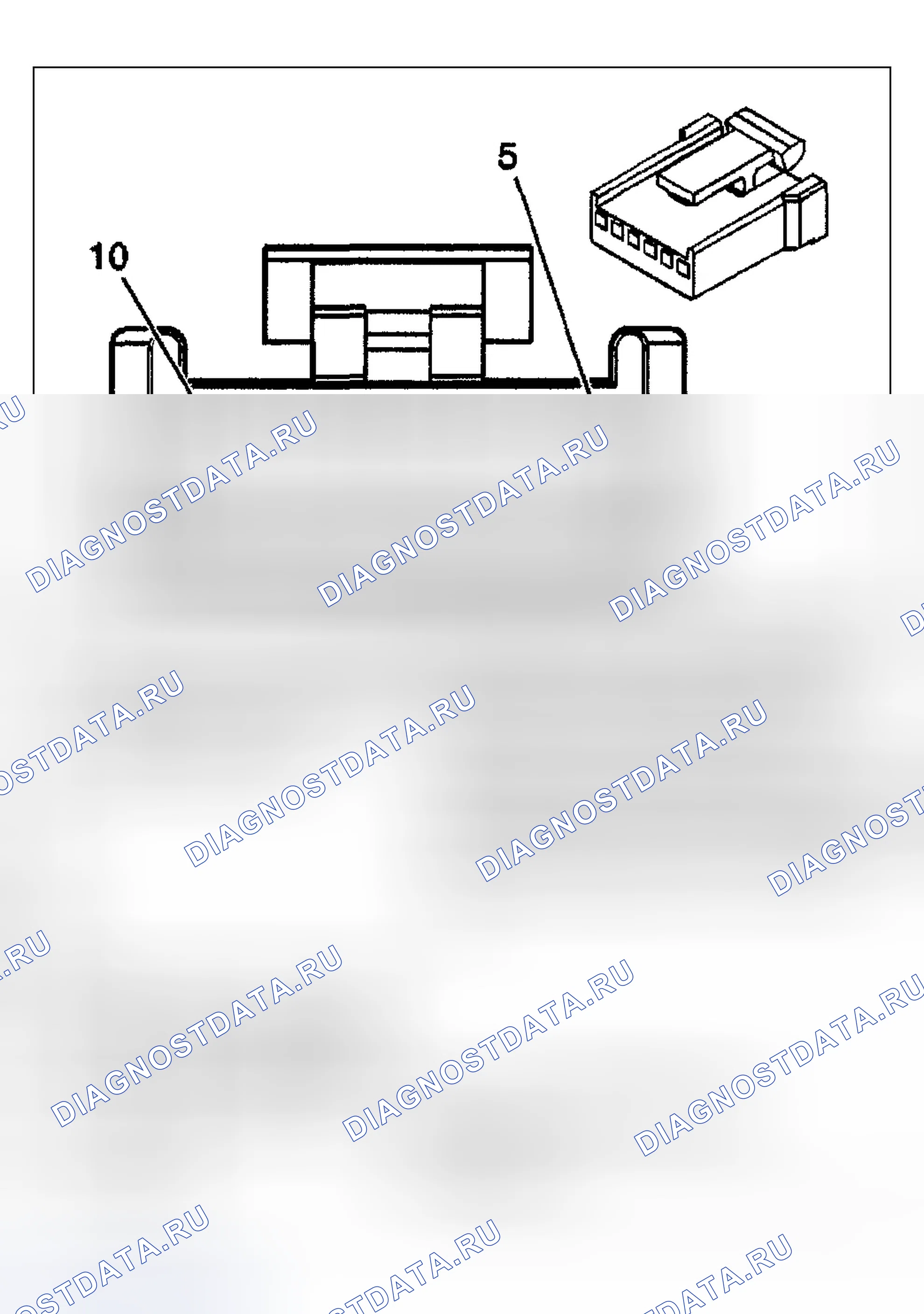 Рис. 53: Привод размораживания. Chevrolet TrailBlazer I