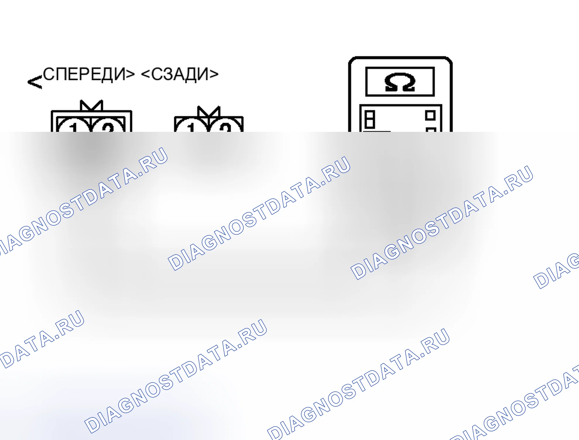 Рис. 214: Проверка датчика ABS. Mitsubishi Lancer Evolution IX