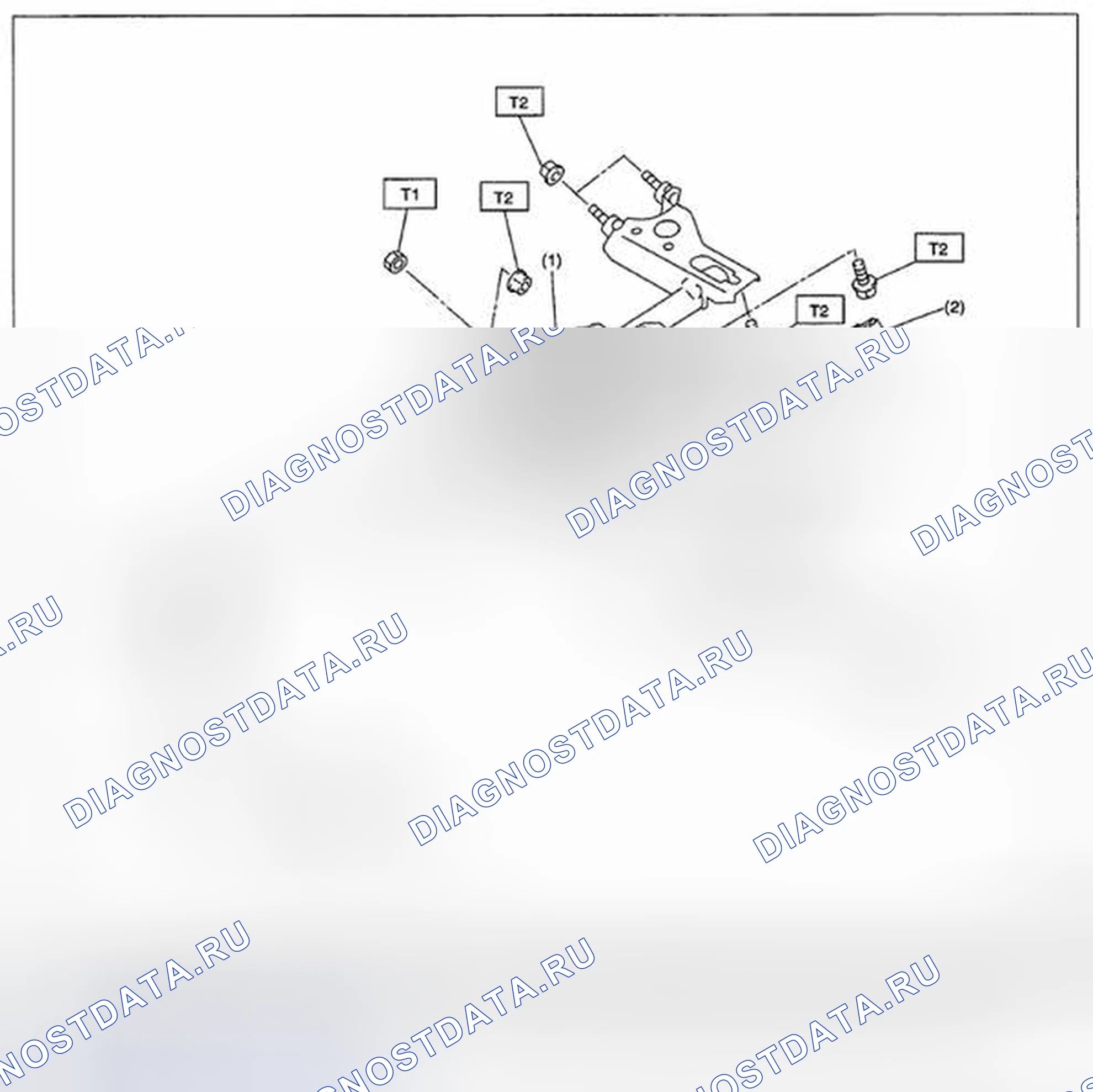 Рис. 15: ПЕДАЛЬ ТОРМОЗА. Subaru Impreza GH