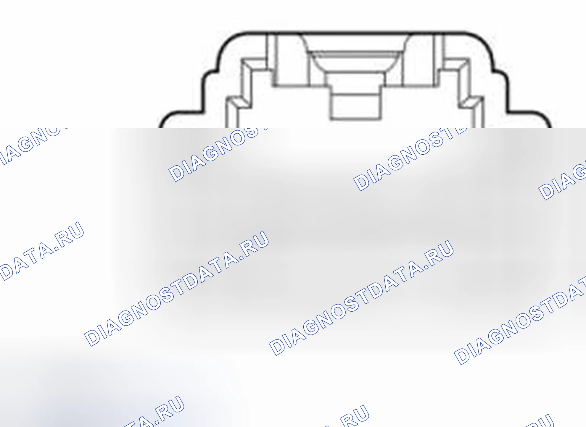 Рис. 138: Привод двери в режиме размораживания / панели / пола. Ford Fiesta Mk6