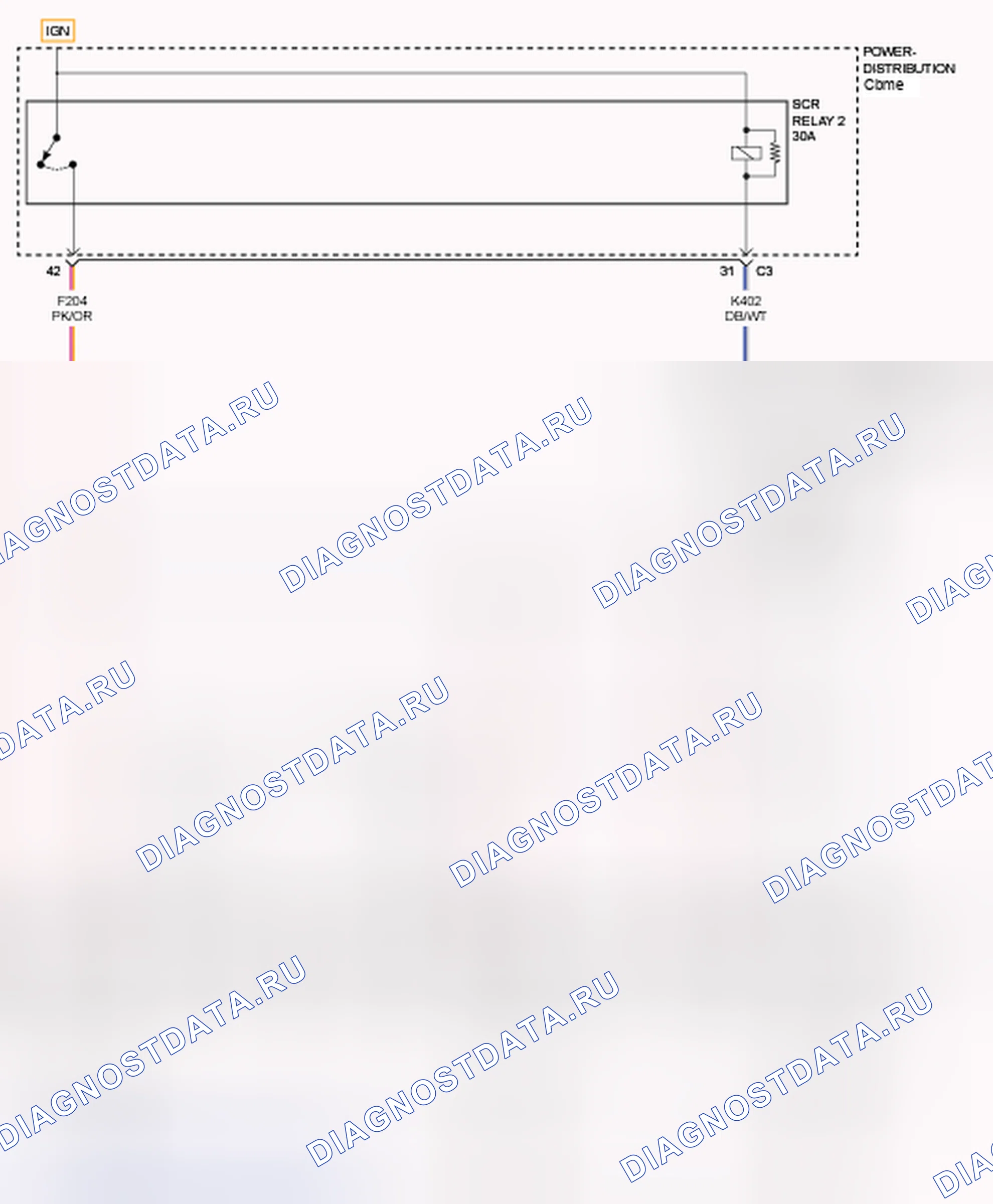 Рис. 234: P24AE-00 - СХЕМА ДАТЧИКА ТВЕРДЫХ ЧАСТИЦ. RAM 1500 IV