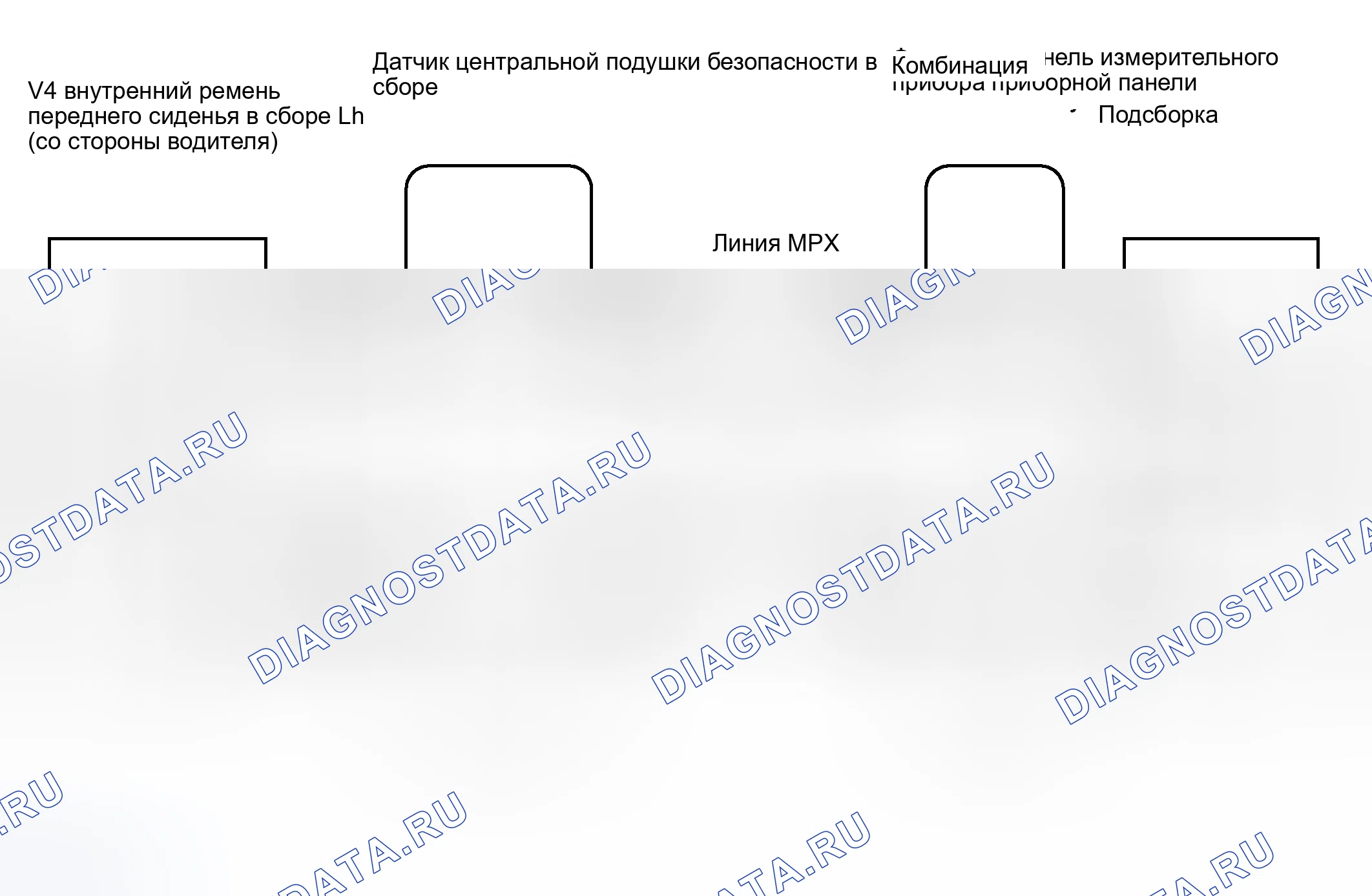 Рис. 11: электросхема. Haval H8 I
