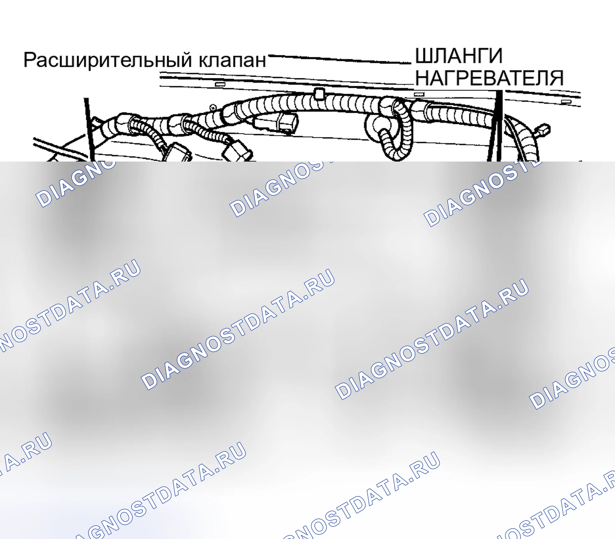 Рис. 2: Регулировка кабеля. Plymouth Prowler I
