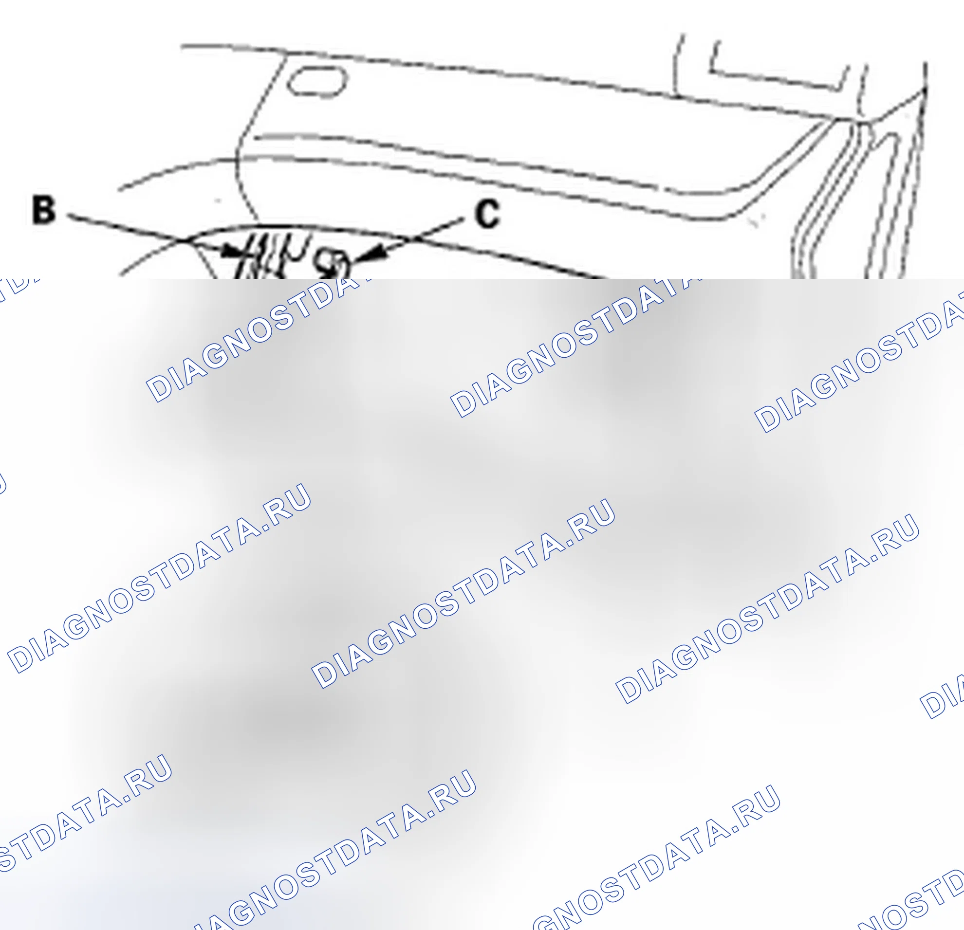 Рис. 128: Снятие / установка нижней перчаточной коробки. Honda Odyssey IV