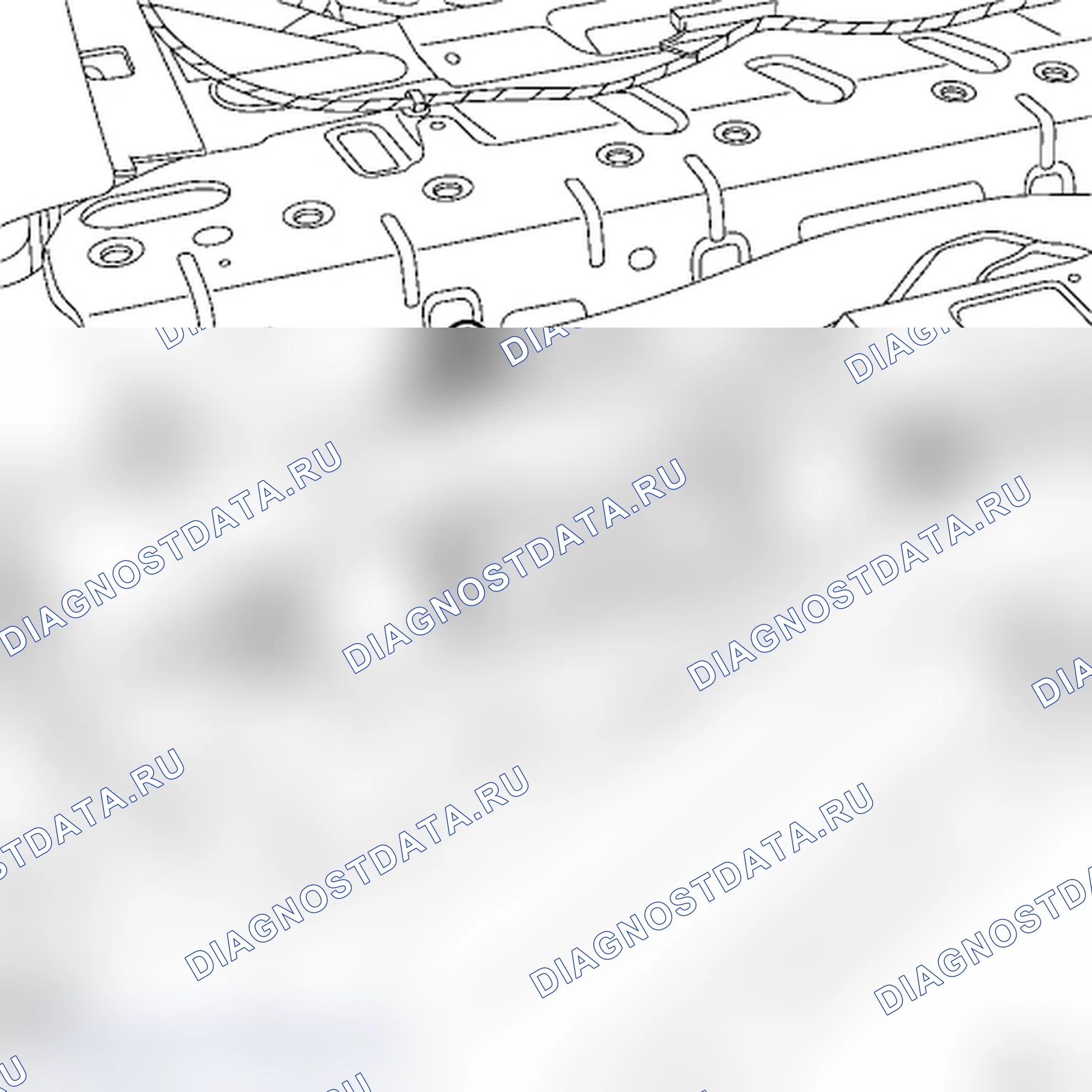 Топливный бак: слив — вариант 2. Renault Scenic II