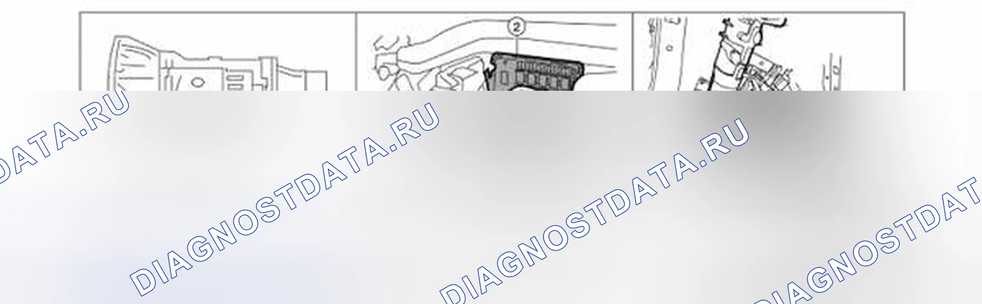 Рис. 1: Расположение компонентов. Honda N-VAN I
