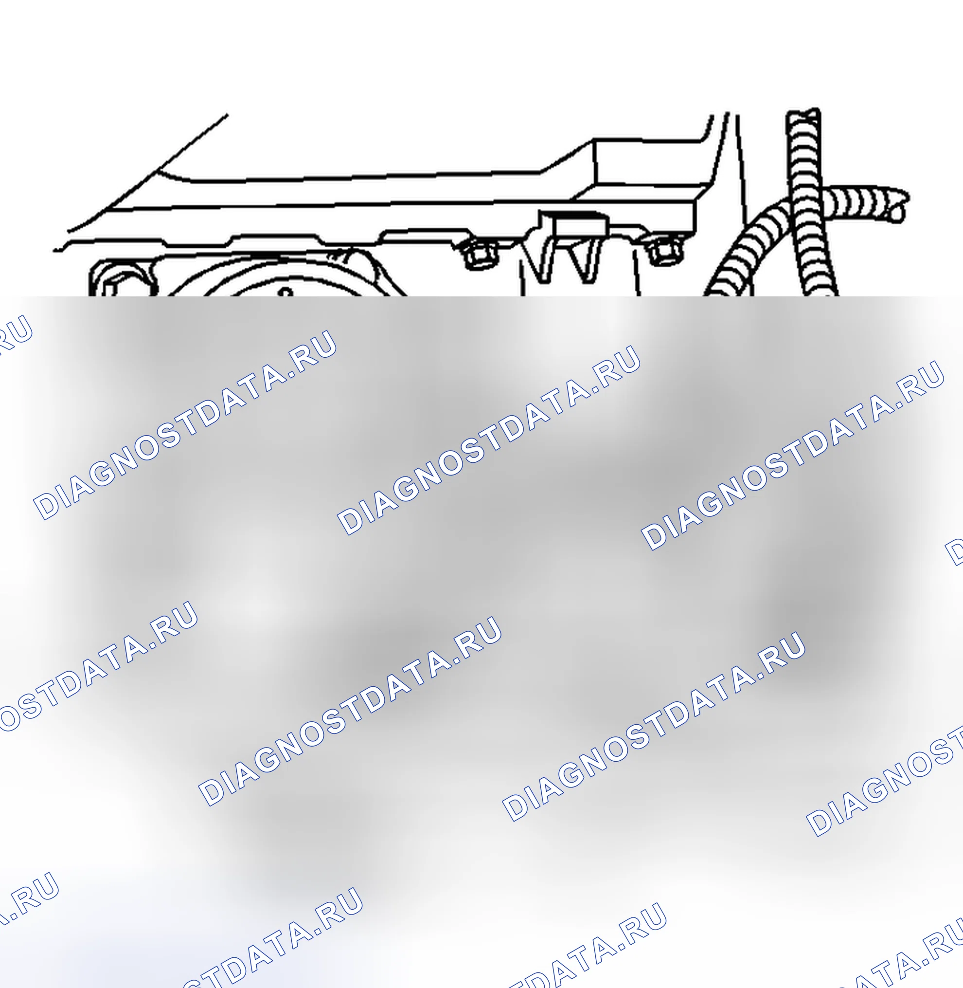 Рис. 123: Порядок демонтажа. Saab 9-7X I