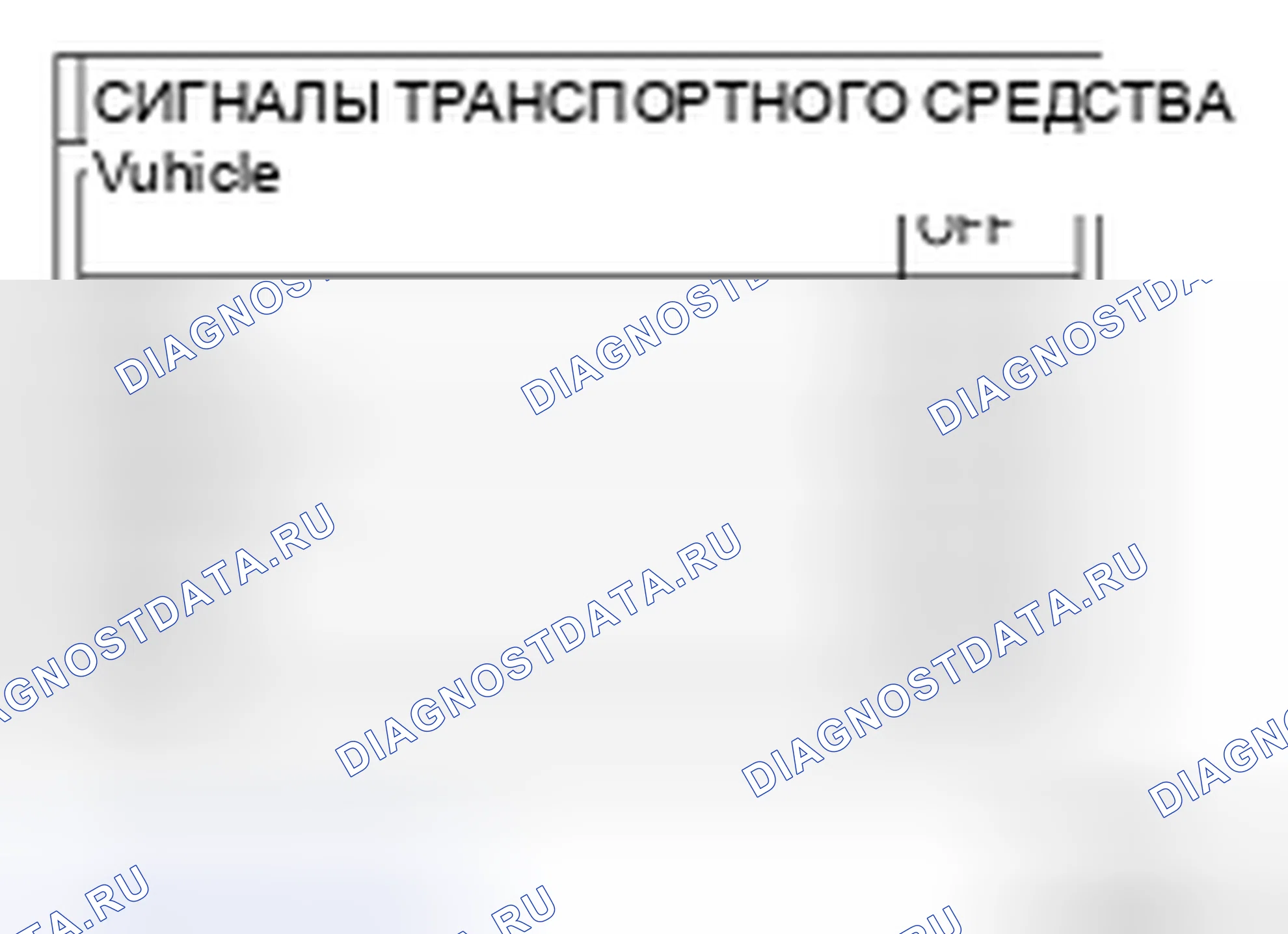 Рис. 25: СИГНАЛЫ ТРАНСПОРТНОГО СРЕДСТВА. Honda Torneo I