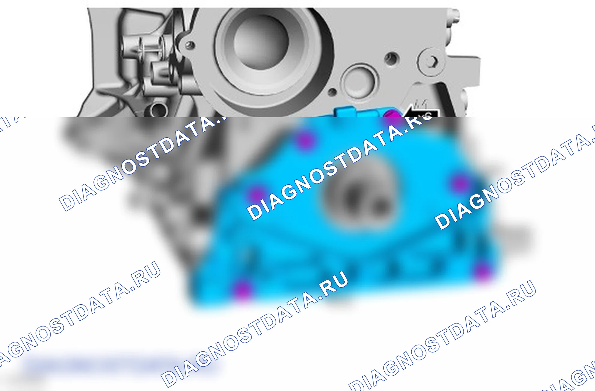 Разборка двигателя. Ford Kuga II