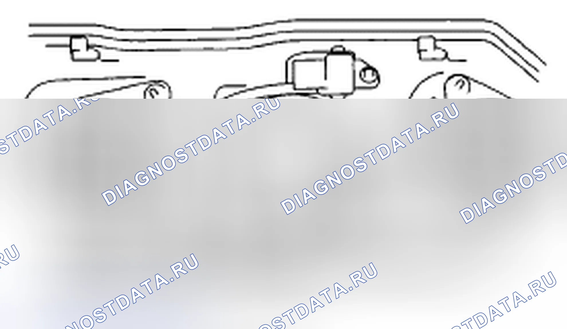 Рис. 510: Идентификация испарительного шланга. Subaru Impreza GD/GC/GG рестайлинг 2