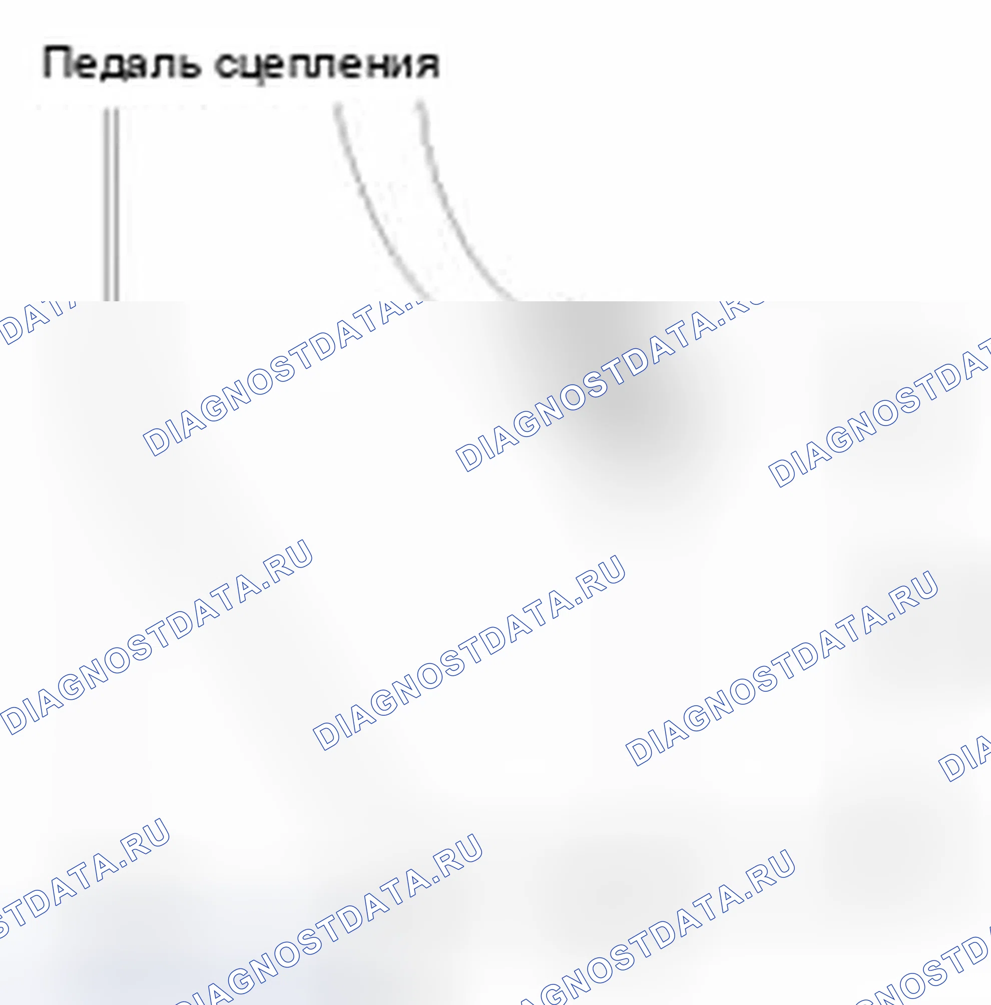 Рис. 19: Проверка и регулировка педали сцепления. Hyundai Tucson II