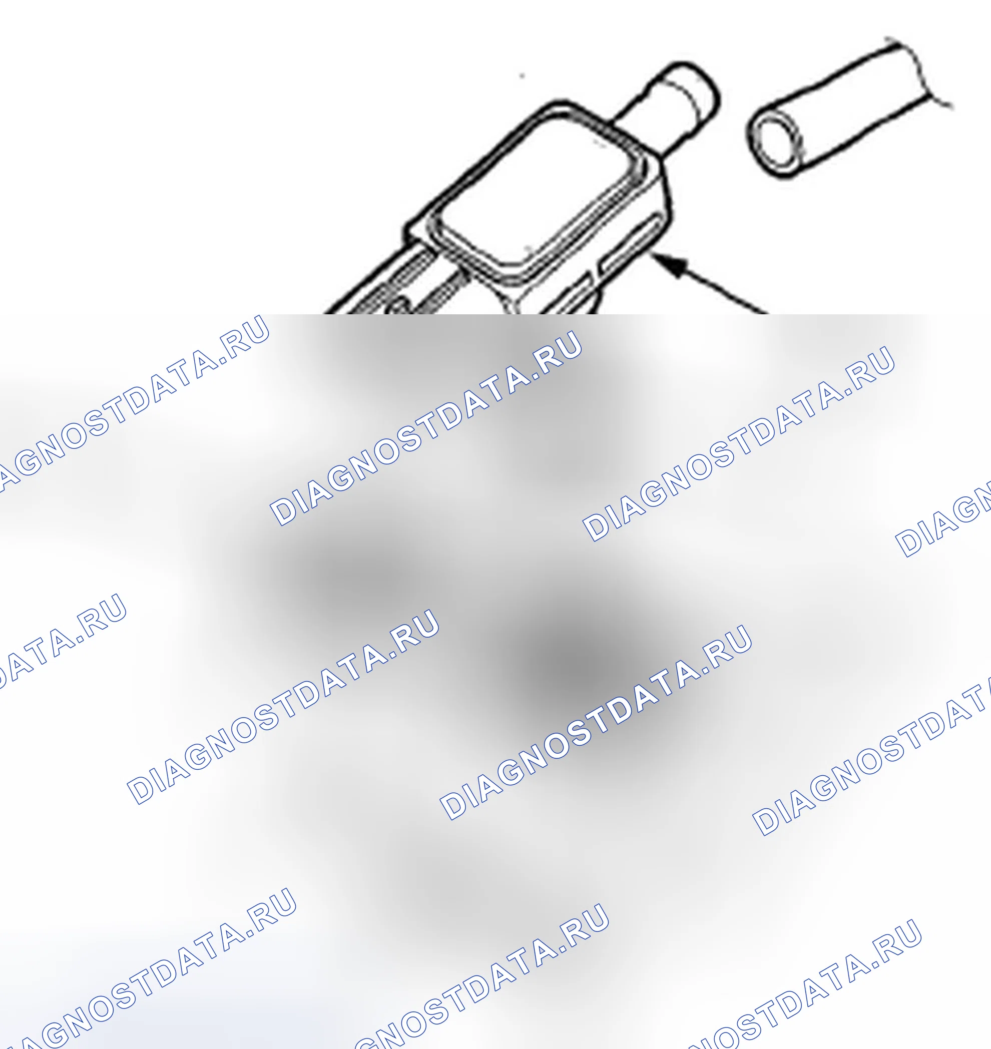 Рис. 98: Замена датчика FTP. Acura TSX I