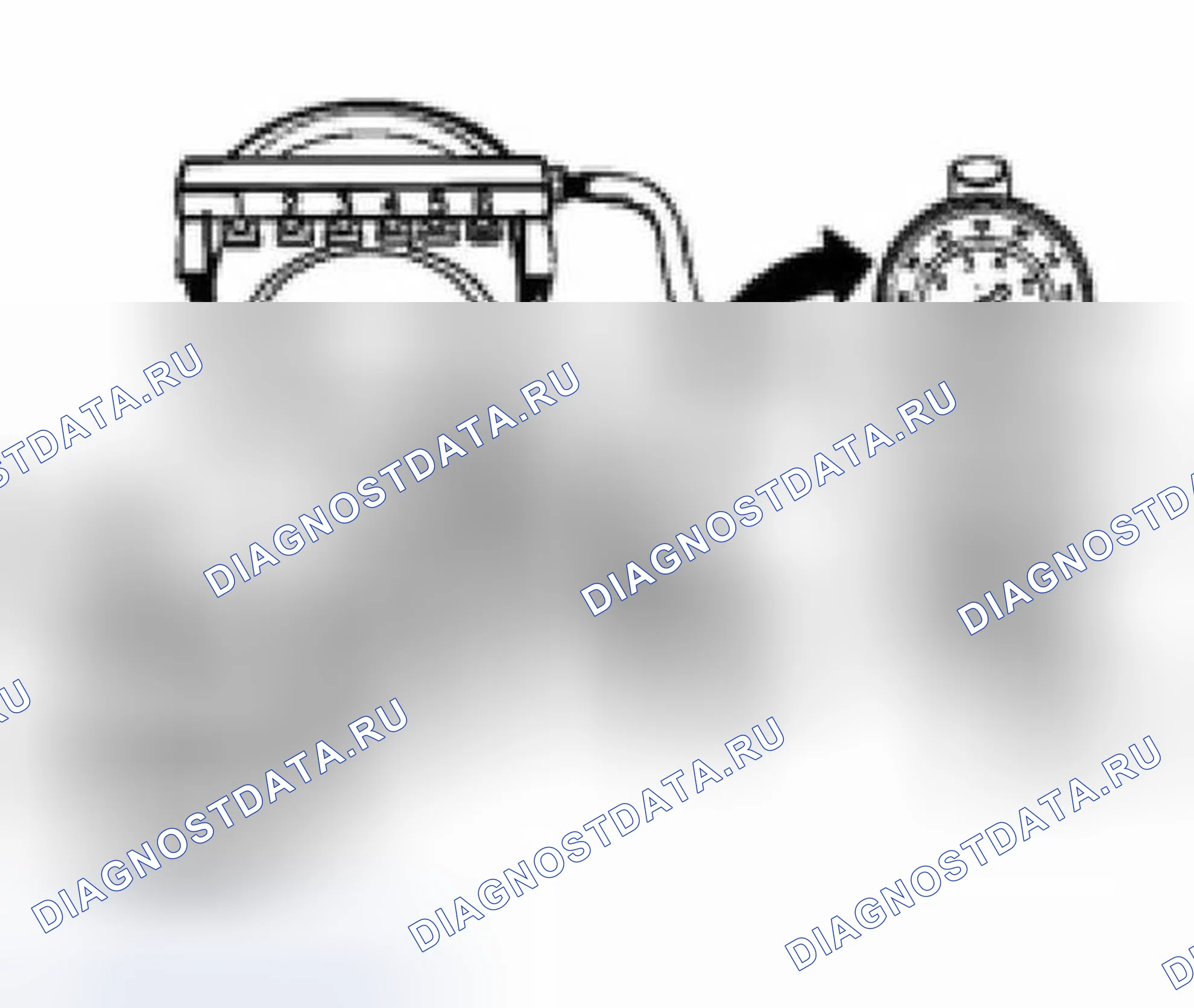 Рис. 398: Испытание топливных форсунок. BMW Z3 E36