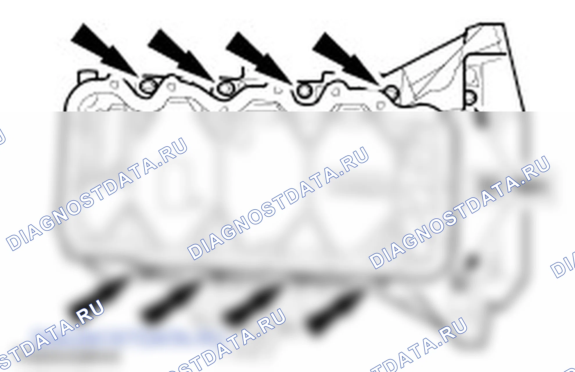 Сборка двигателя. Ford Transit Connect I